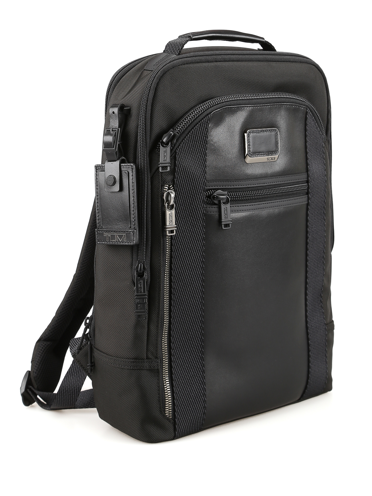 Tumi - Davis black nylon backpack - backpacks - 0232682D