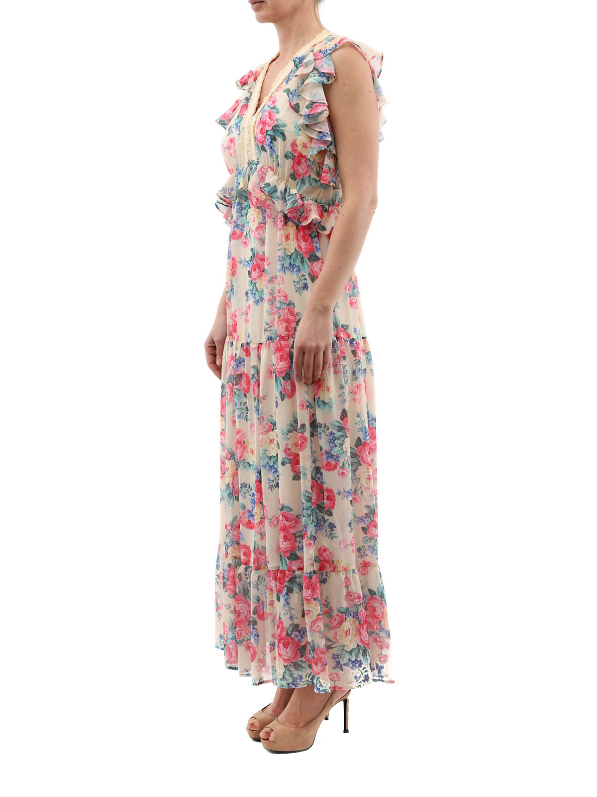 floral printed maxi dresses online