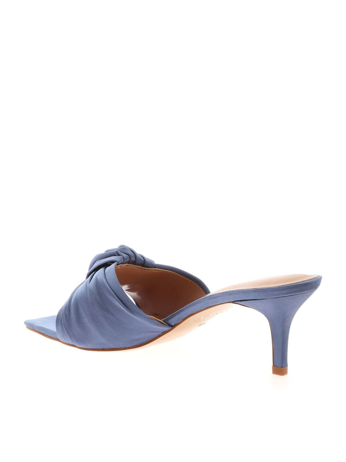 light blue sandals