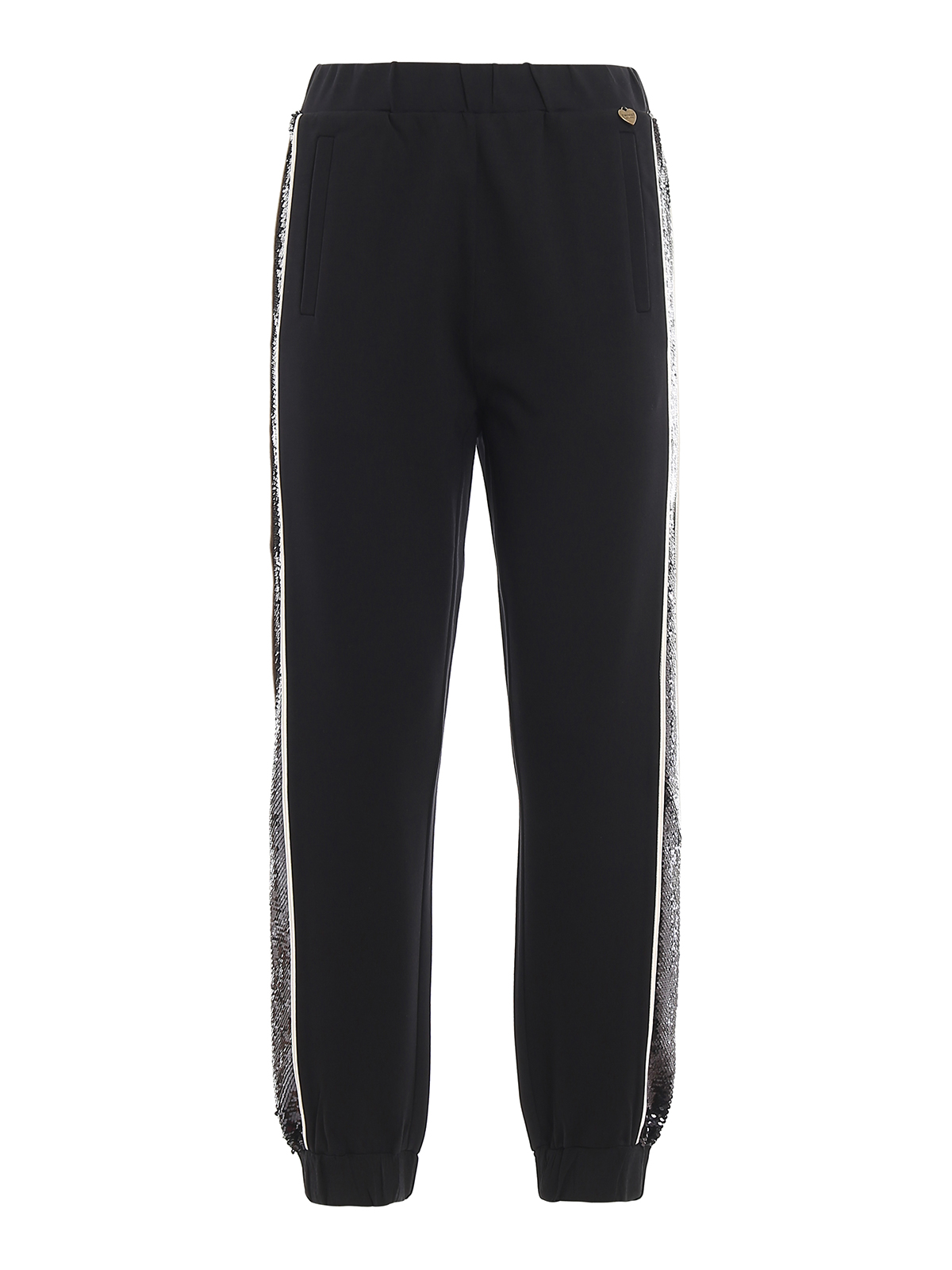 TWINSET SEQUINED TRACK PANTS