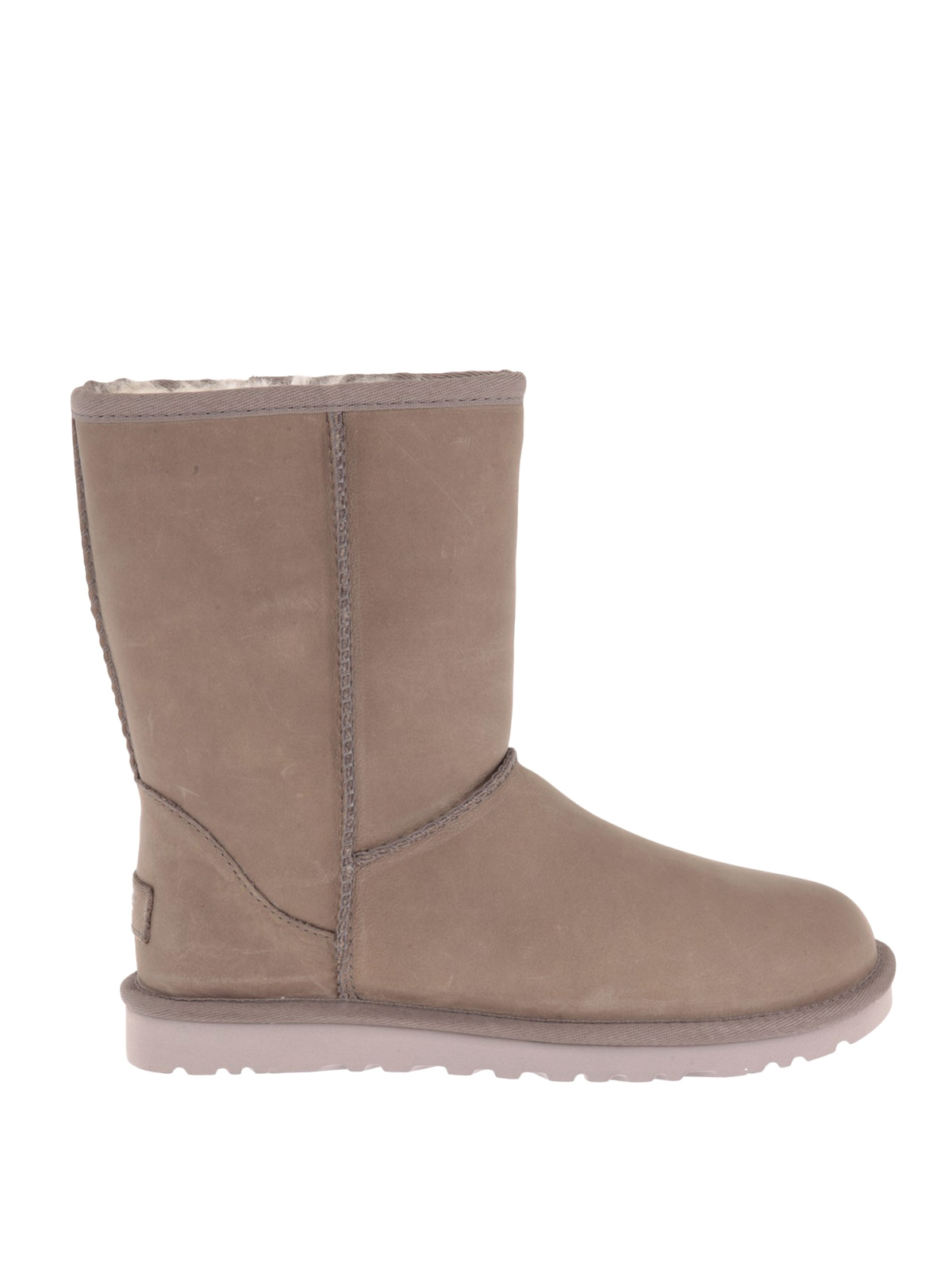 Ankle boots Ugg - Classic Short Leather booties - 1016559PLATER