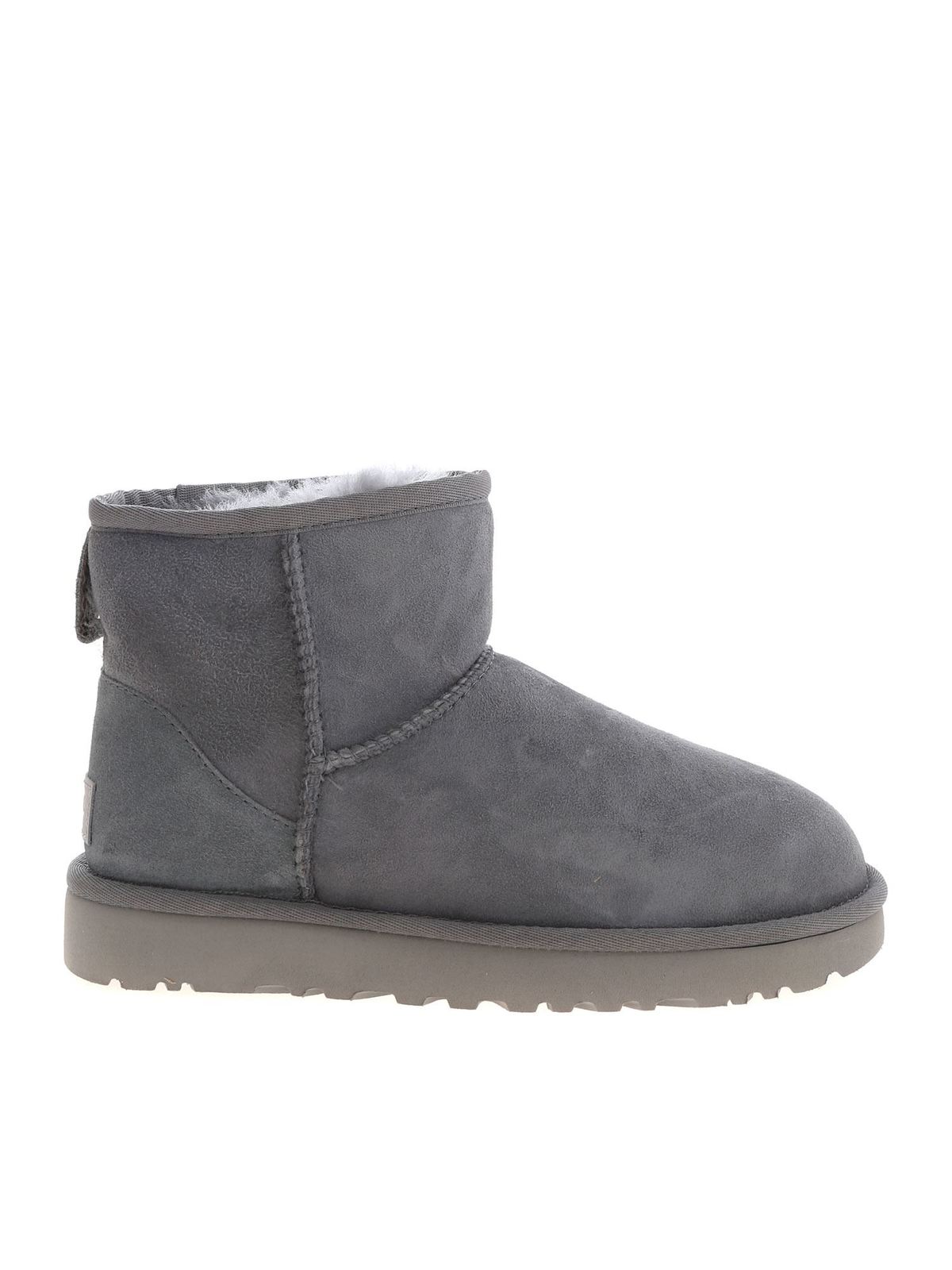 UGG Classic Mini II ankle boots in gray