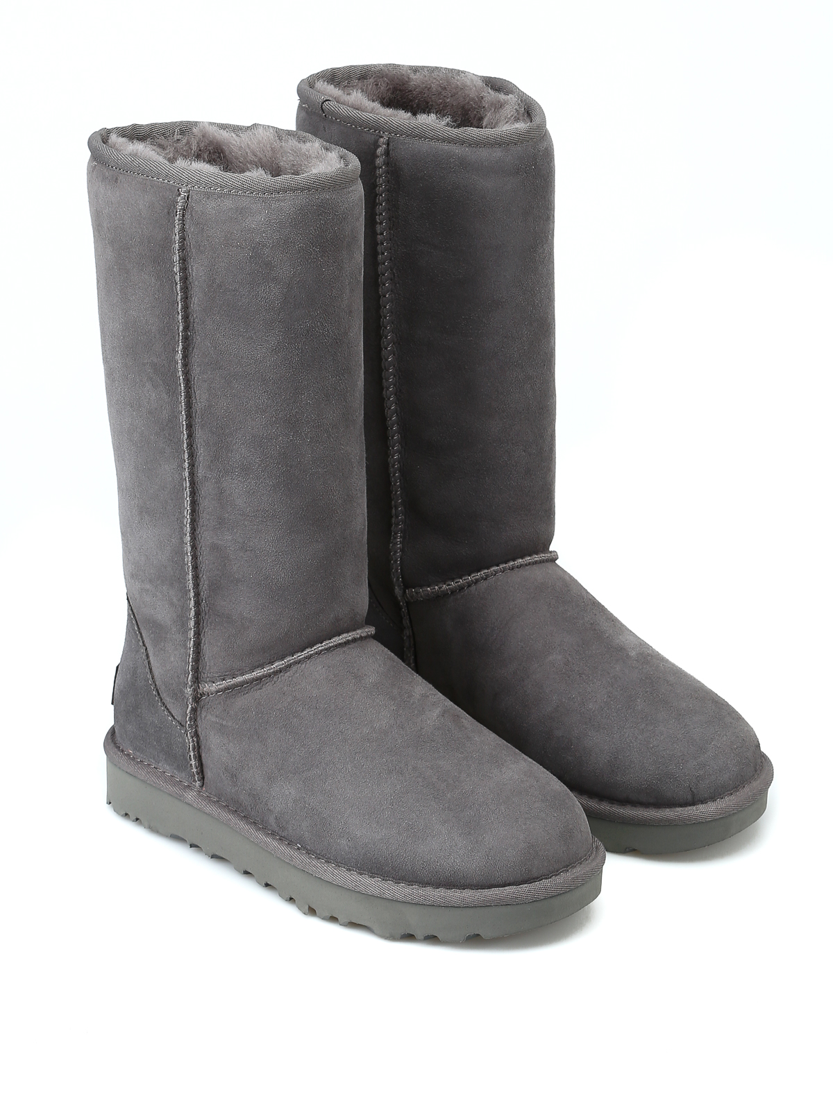 الشارع ugg classic tall ii grey 