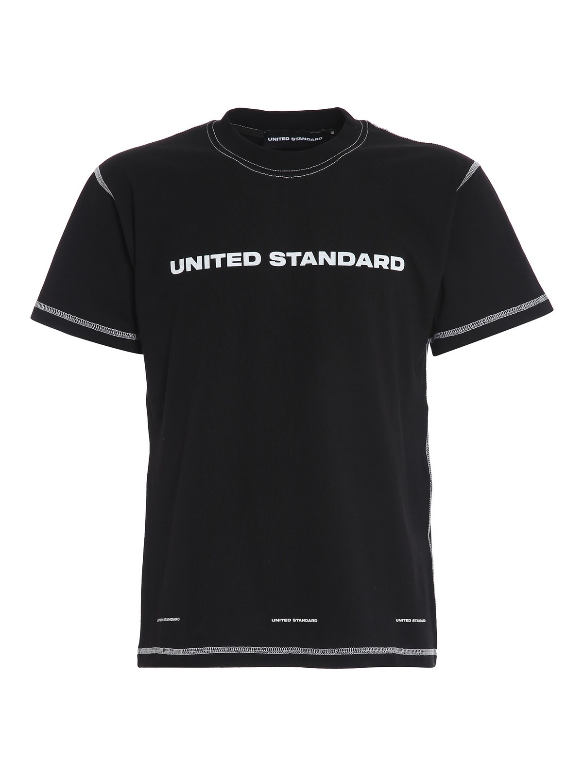 Click to view more detailed imagery on our partner's website United Standard Logo Cotton T-shirt In Black