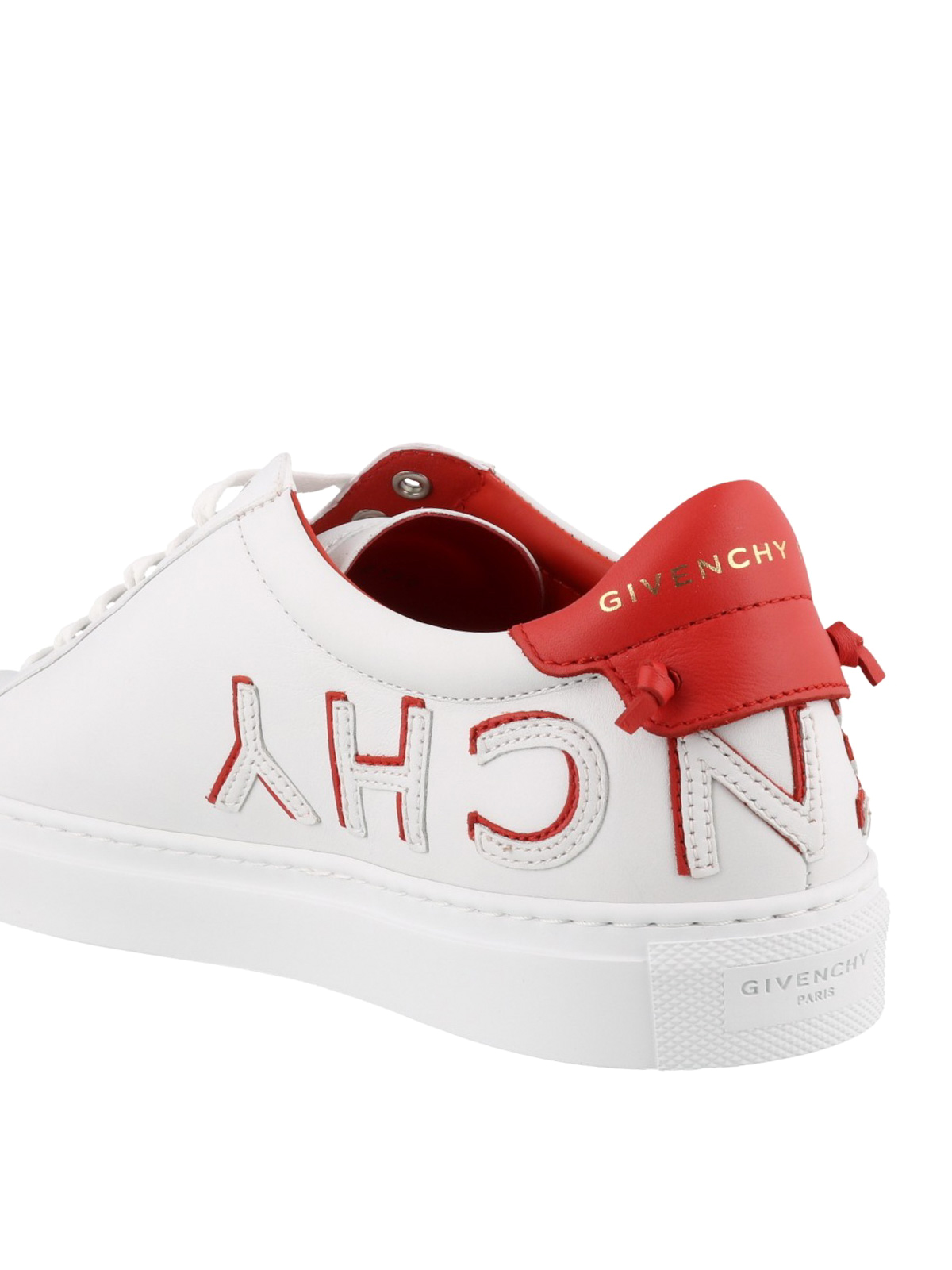 Trainers Givenchy - Urban Street reverse logo leather sneakers -  BE0003E0DF112