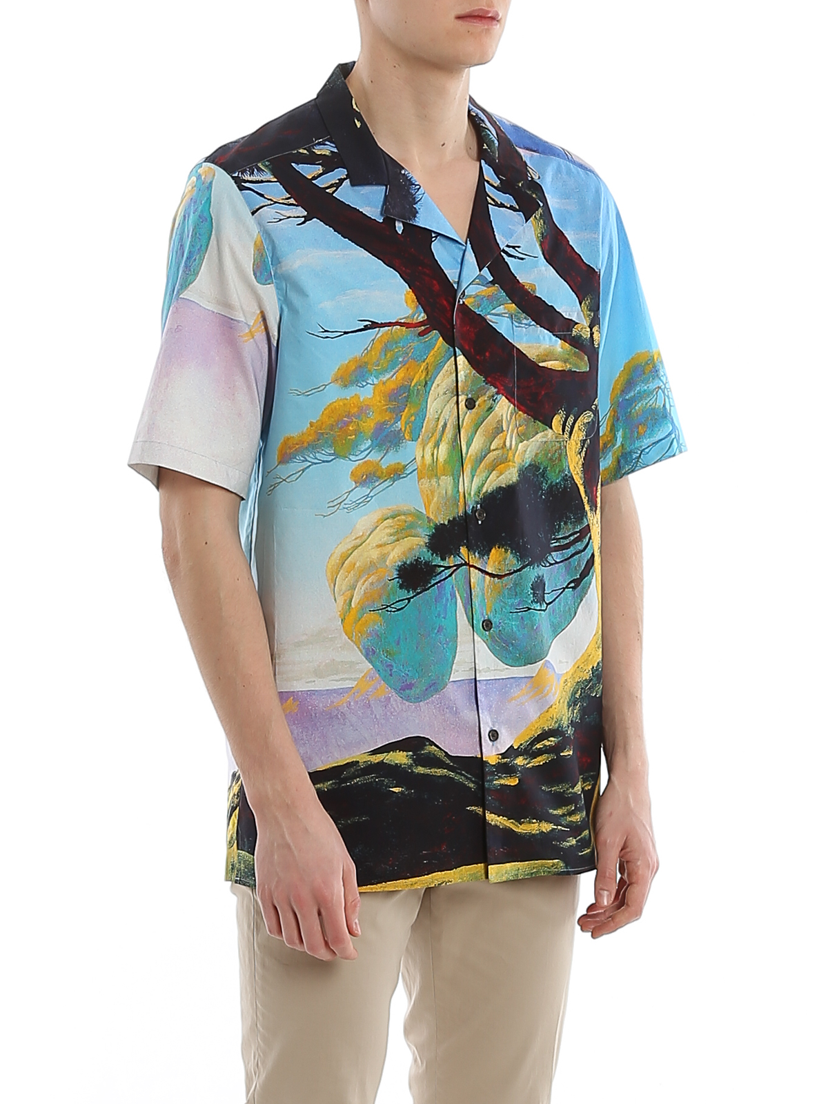 valentino floating island shirt