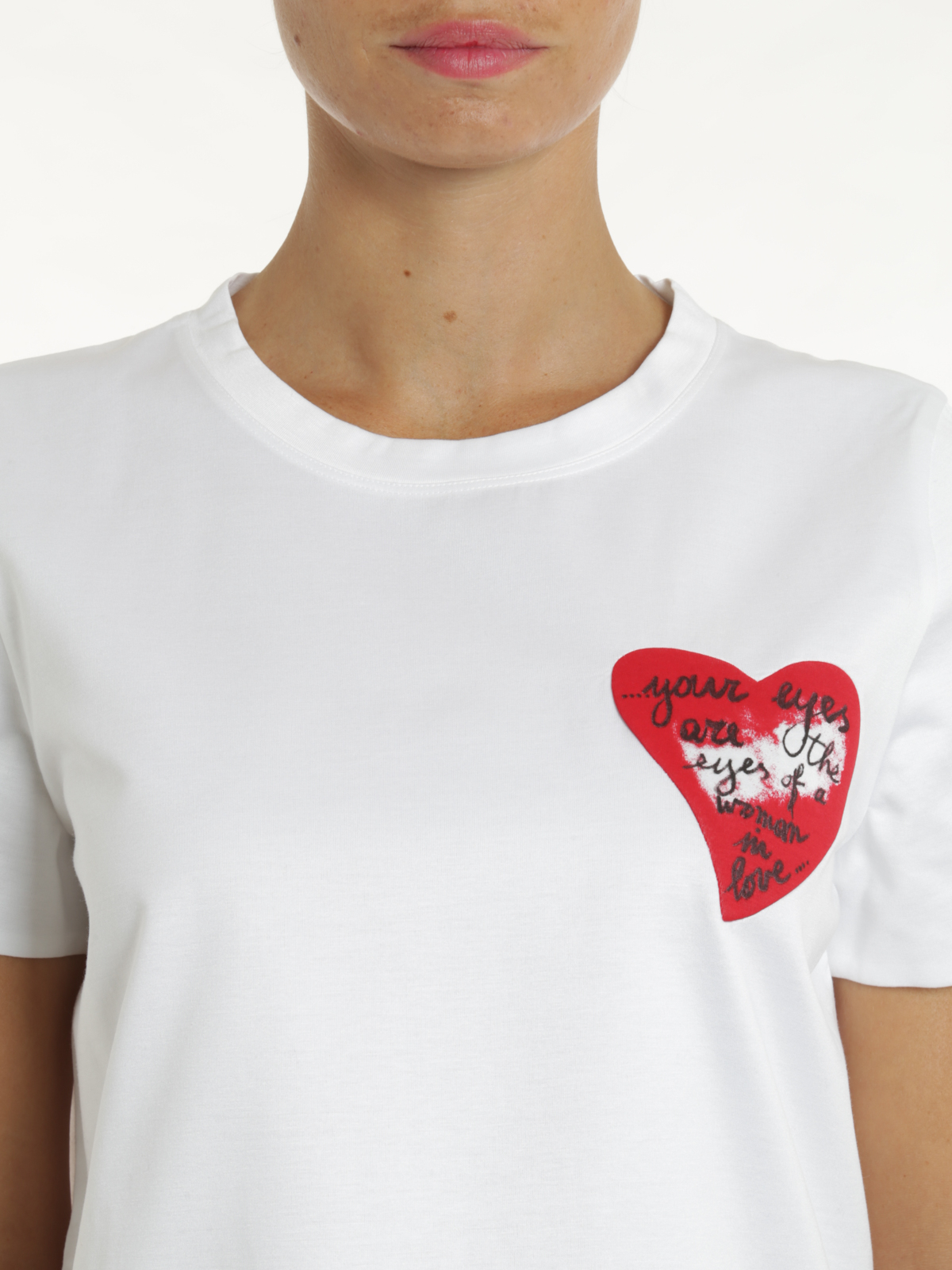 valentino heart t shirt