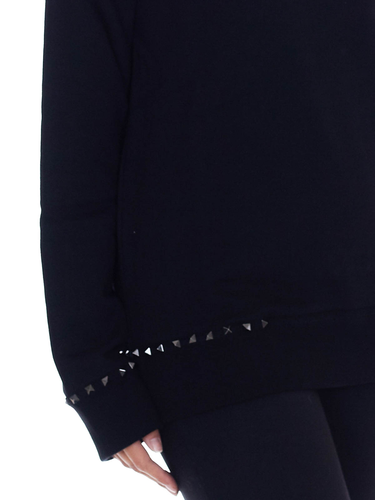 valentino rockstud sweatshirt