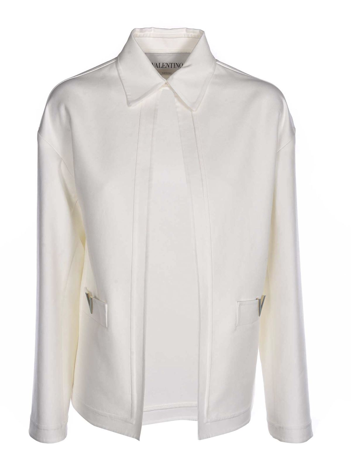 کژوال Valentino - Cotton jacket in 