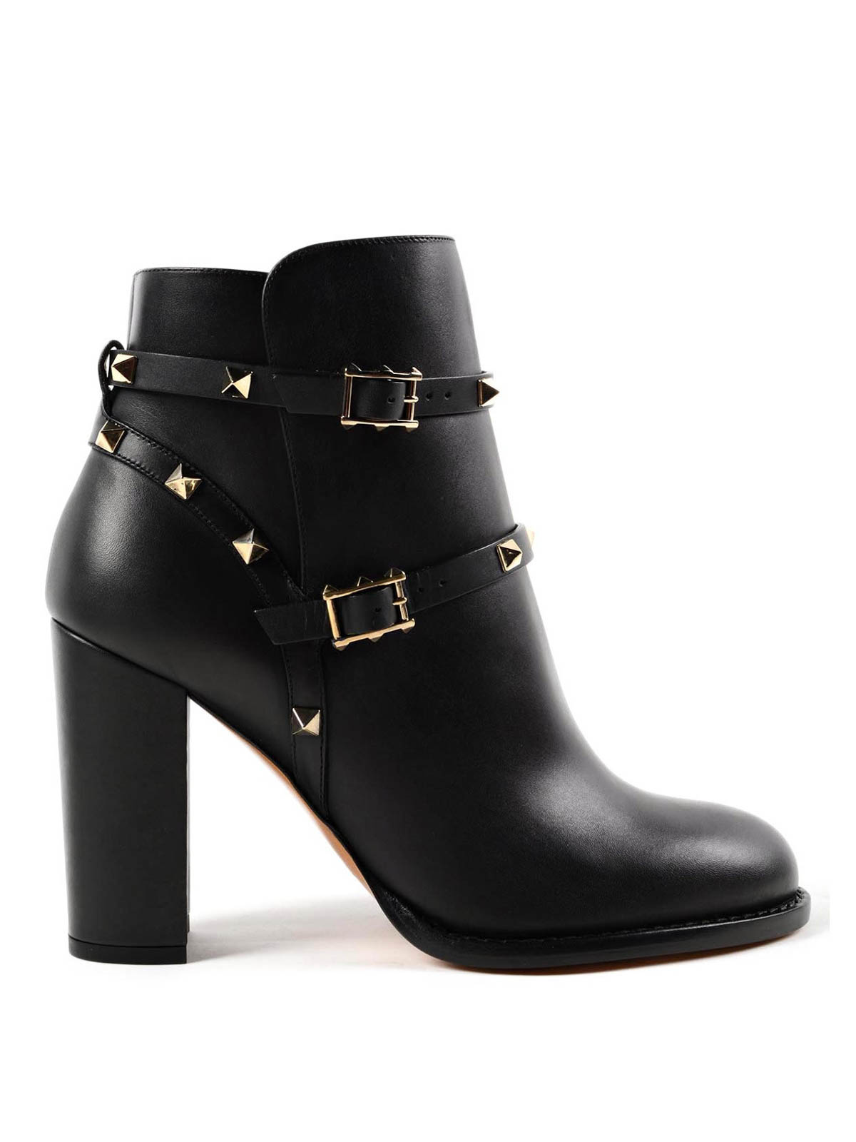 valentino garavani ankle boots rockstud