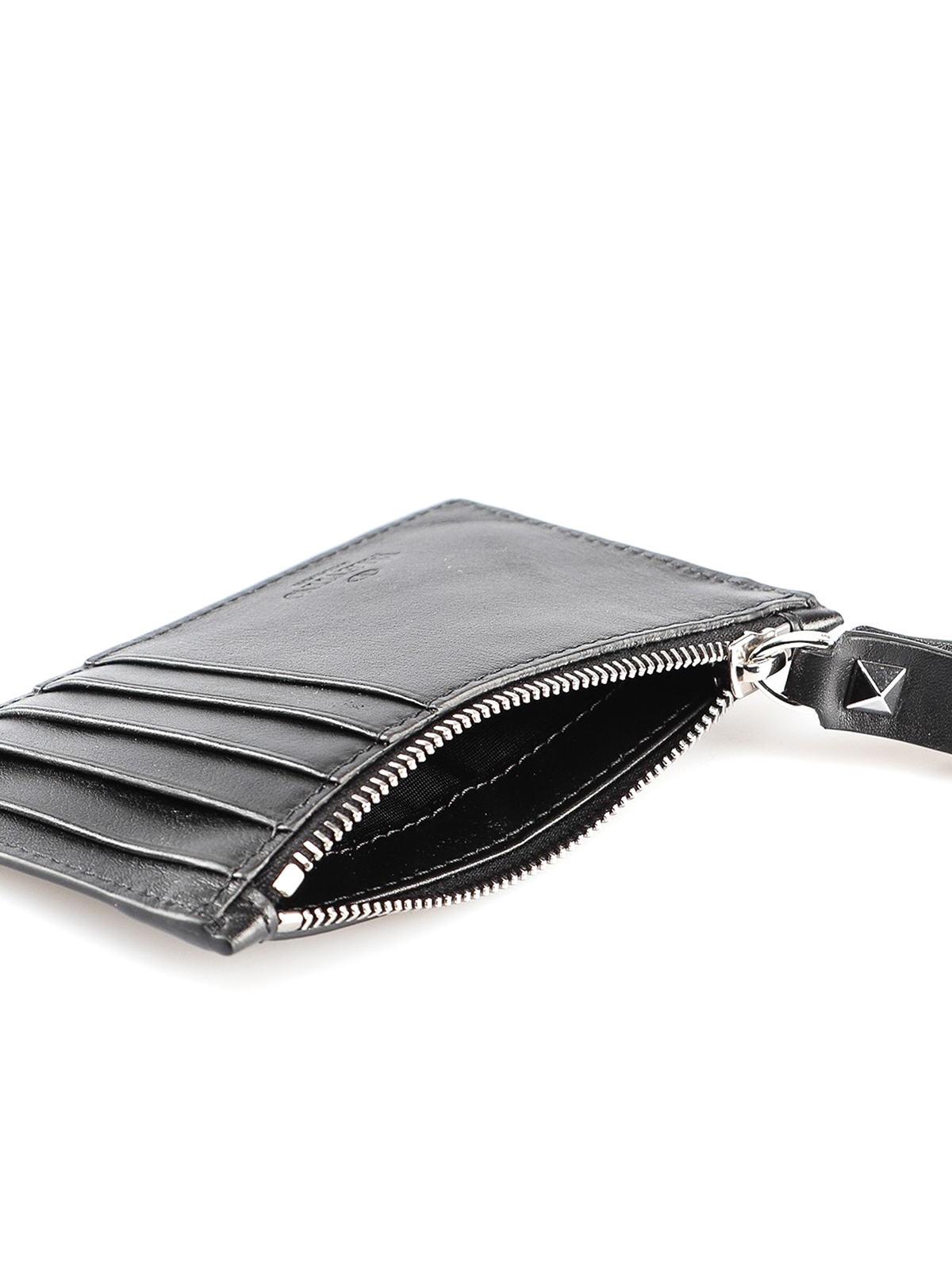 Wallets & purses Valentino Go Logo leather card holder -