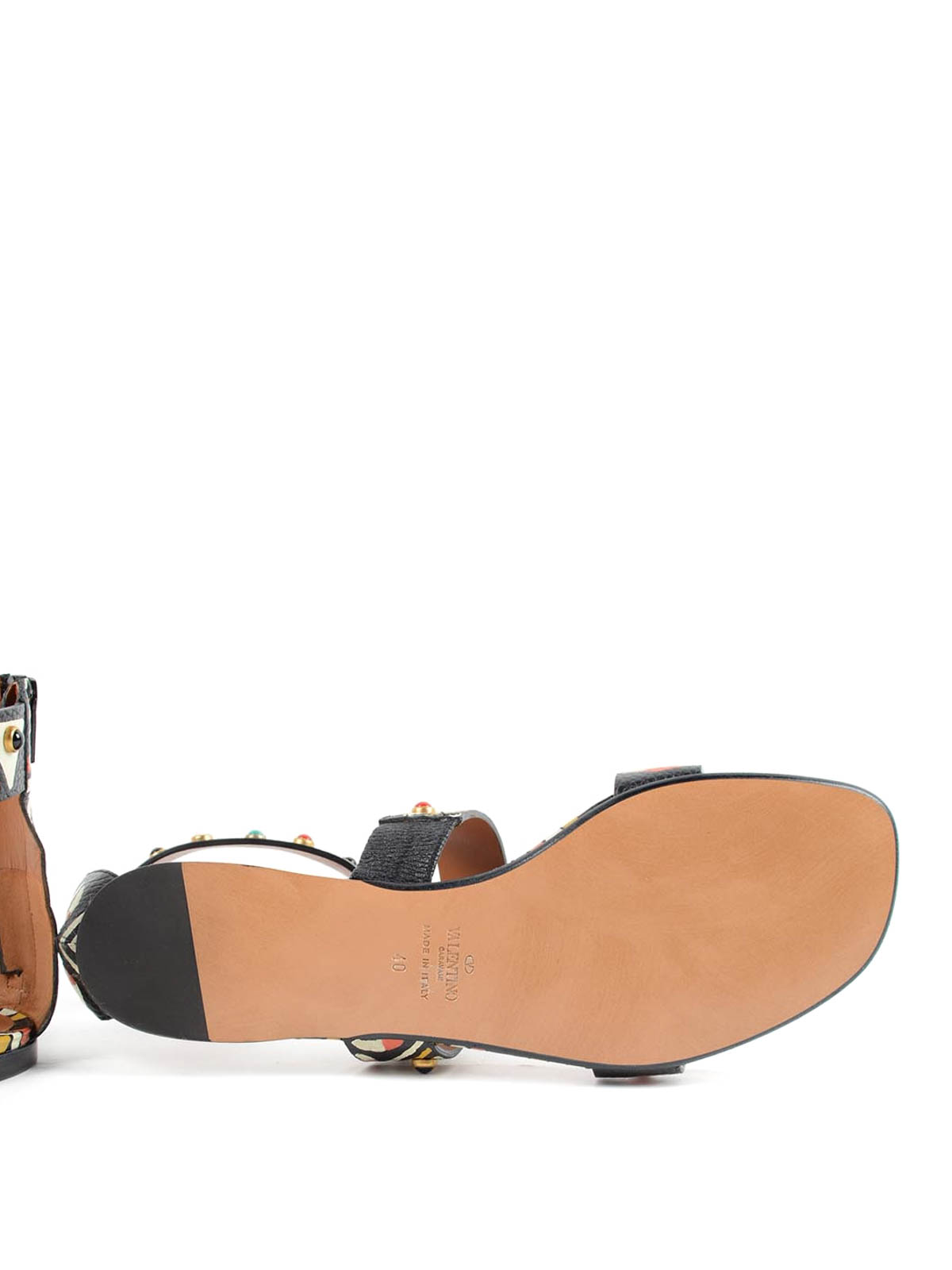 valentino tribal sandals