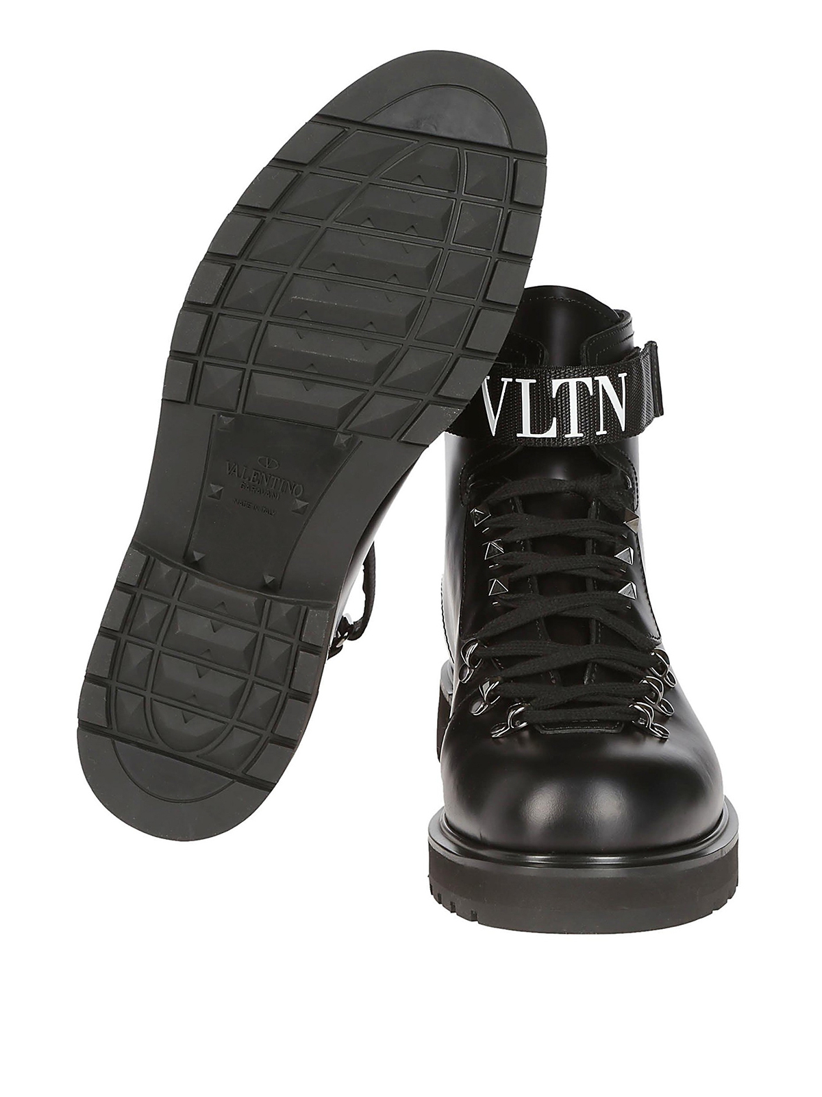 Ankle boots Valentino Garavani - VLTN leather ankle boots 