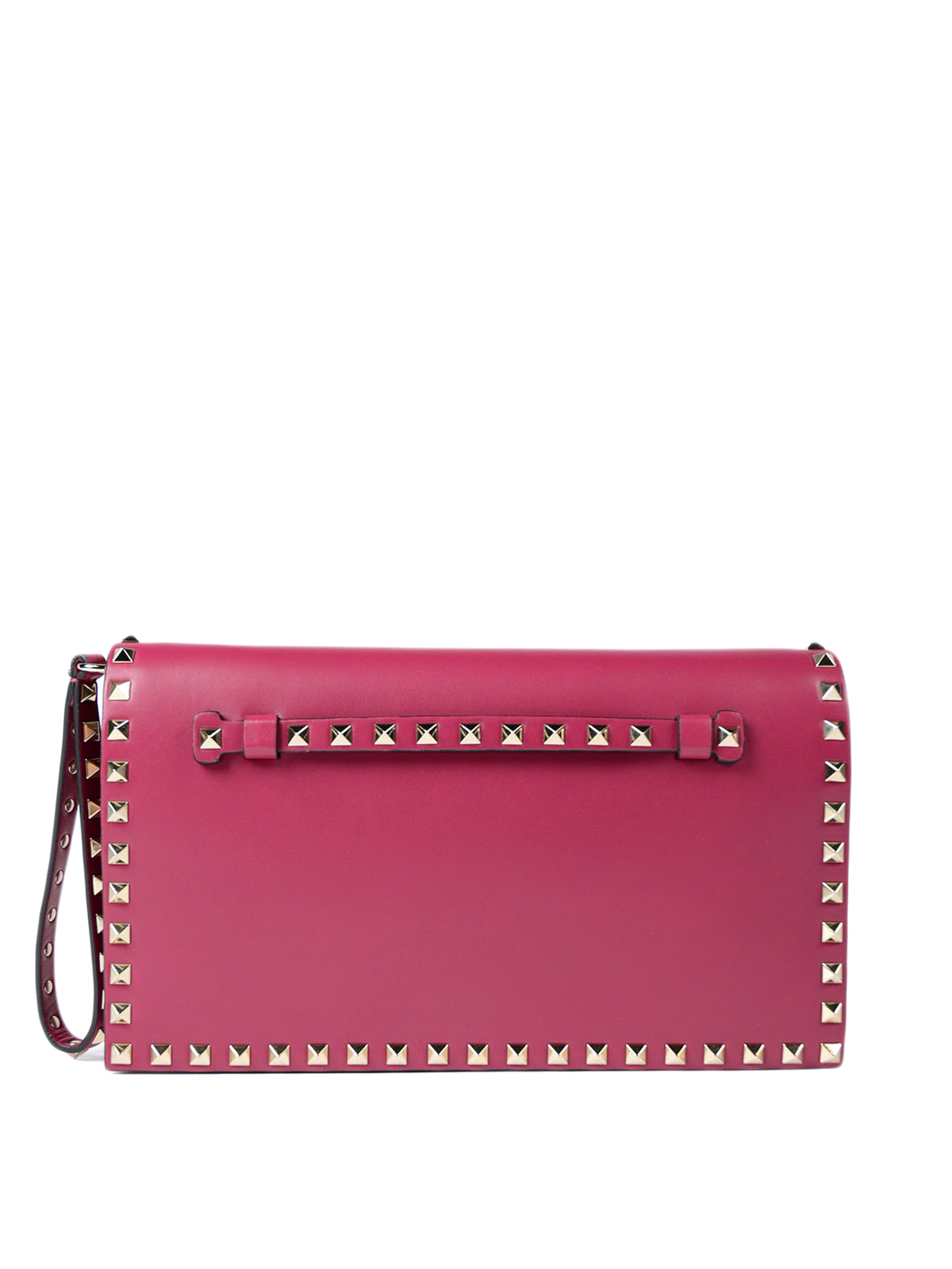 valentino garavani clutch rockstud