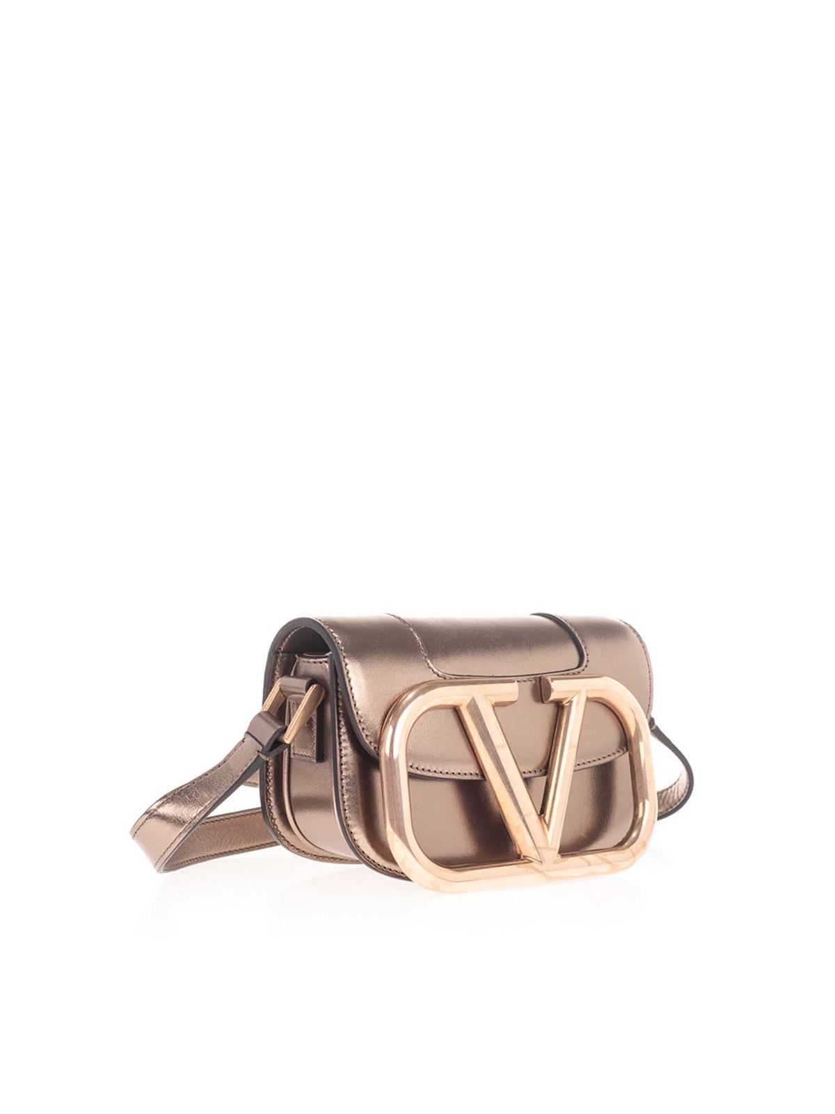 Magistraat Zwerver Krachtcel Cross body bags Valentino Garavani - VSling bag in bronze color -  UW2B0G45FNDS25