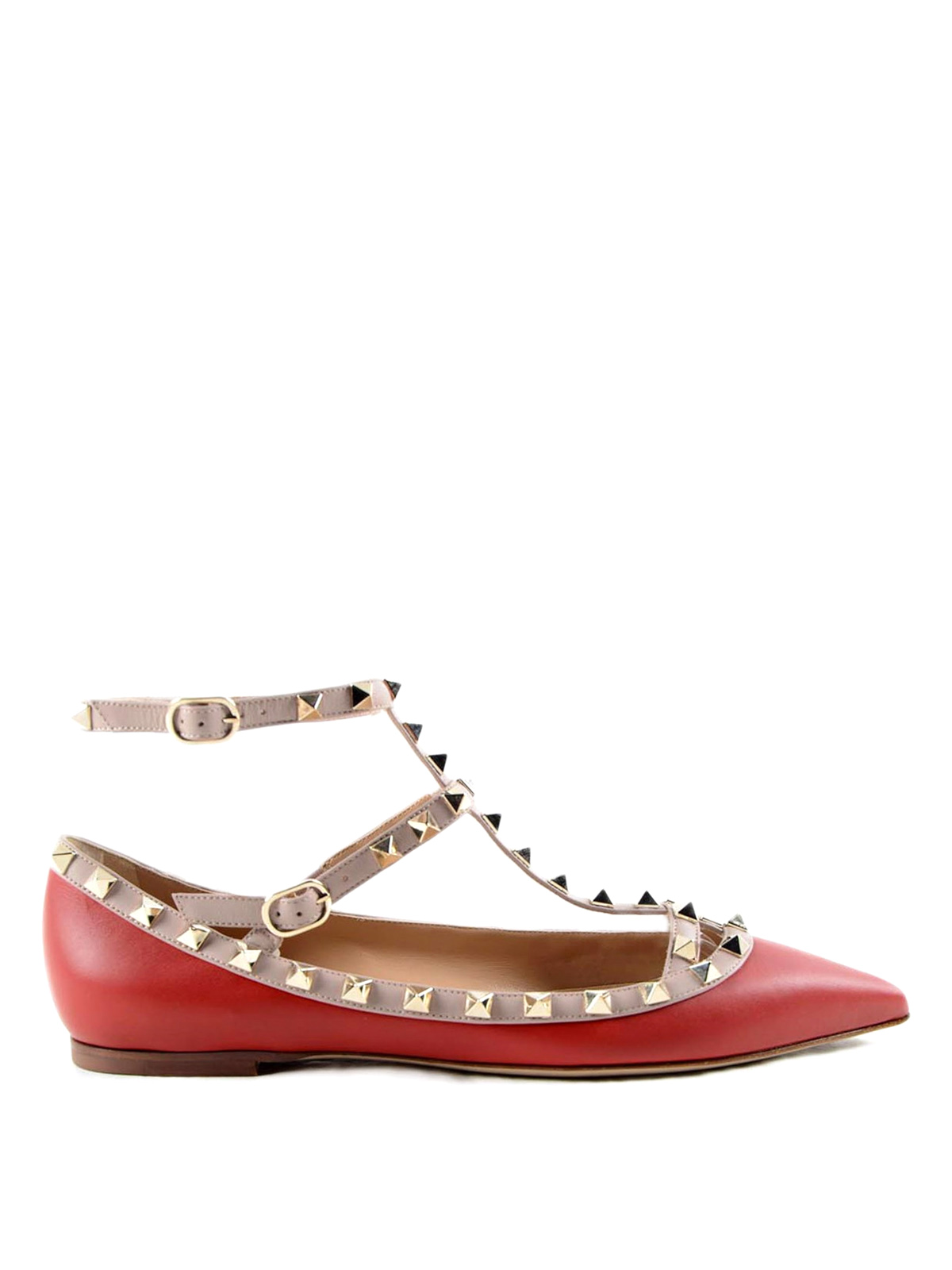 Flat shoes Valentino Garavani - Rockstud ballerinas - MW2S0376VODR19