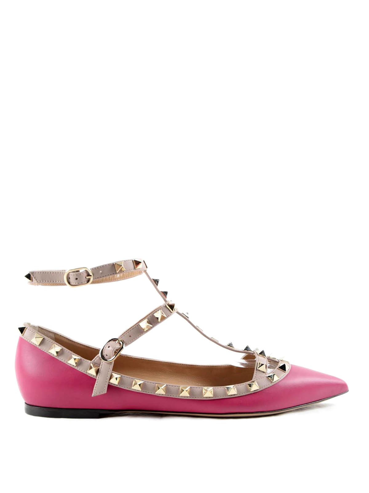 Flat shoes Valentino Garavani - Rockstud flat shoes - MW2S0376VODU93