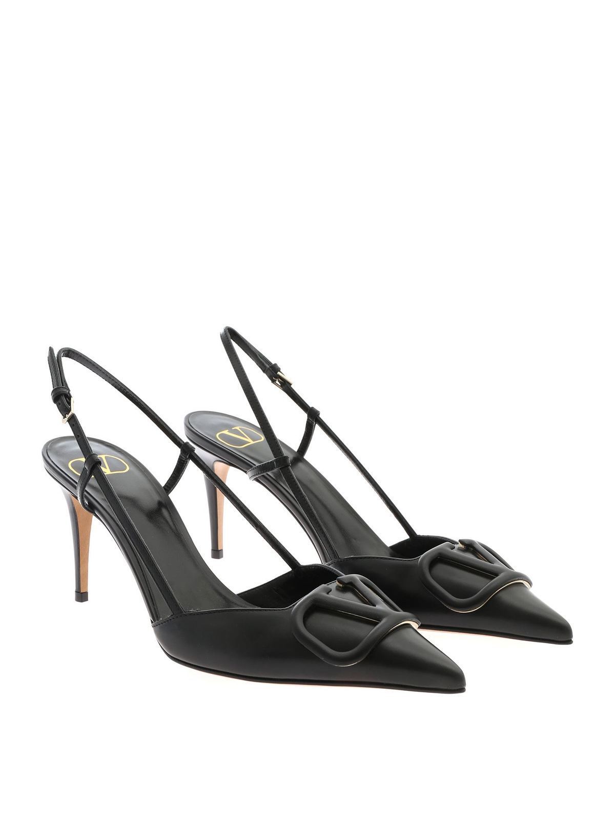 valentino shoes black heels