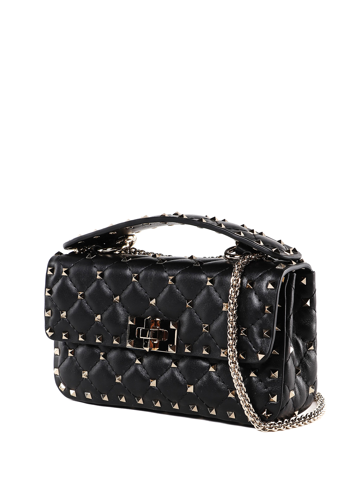 Cross body bags Valentino Garavani - Rockstud Spike black medium cross ...