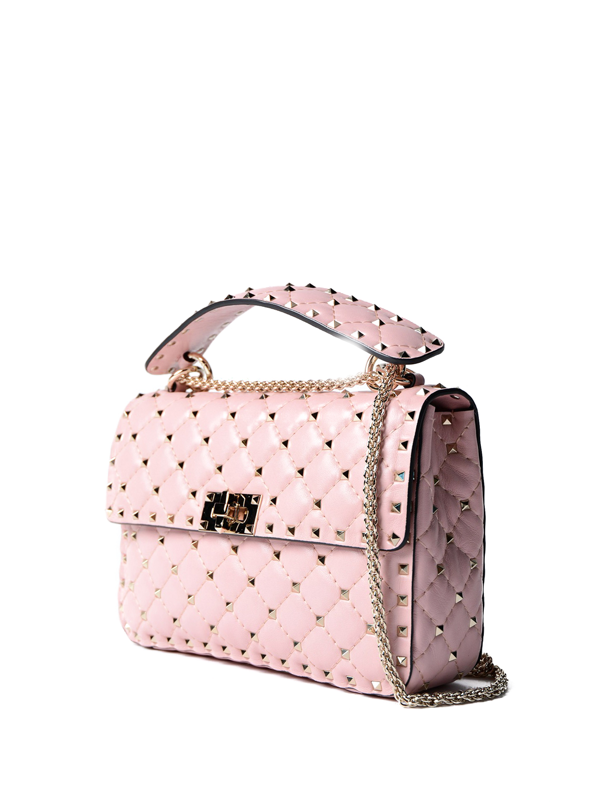 Cross body bags Valentino Garavani Rockstud medium pink bag -