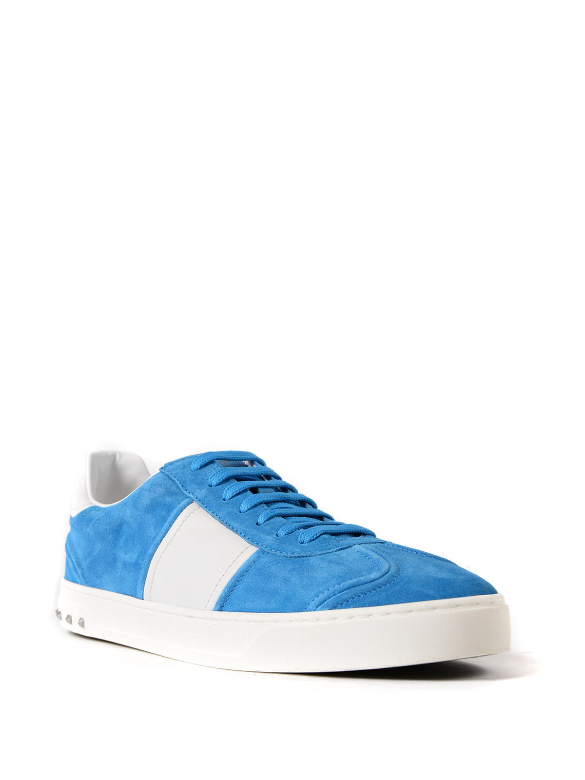 Flycrew light blue suede sneakers 