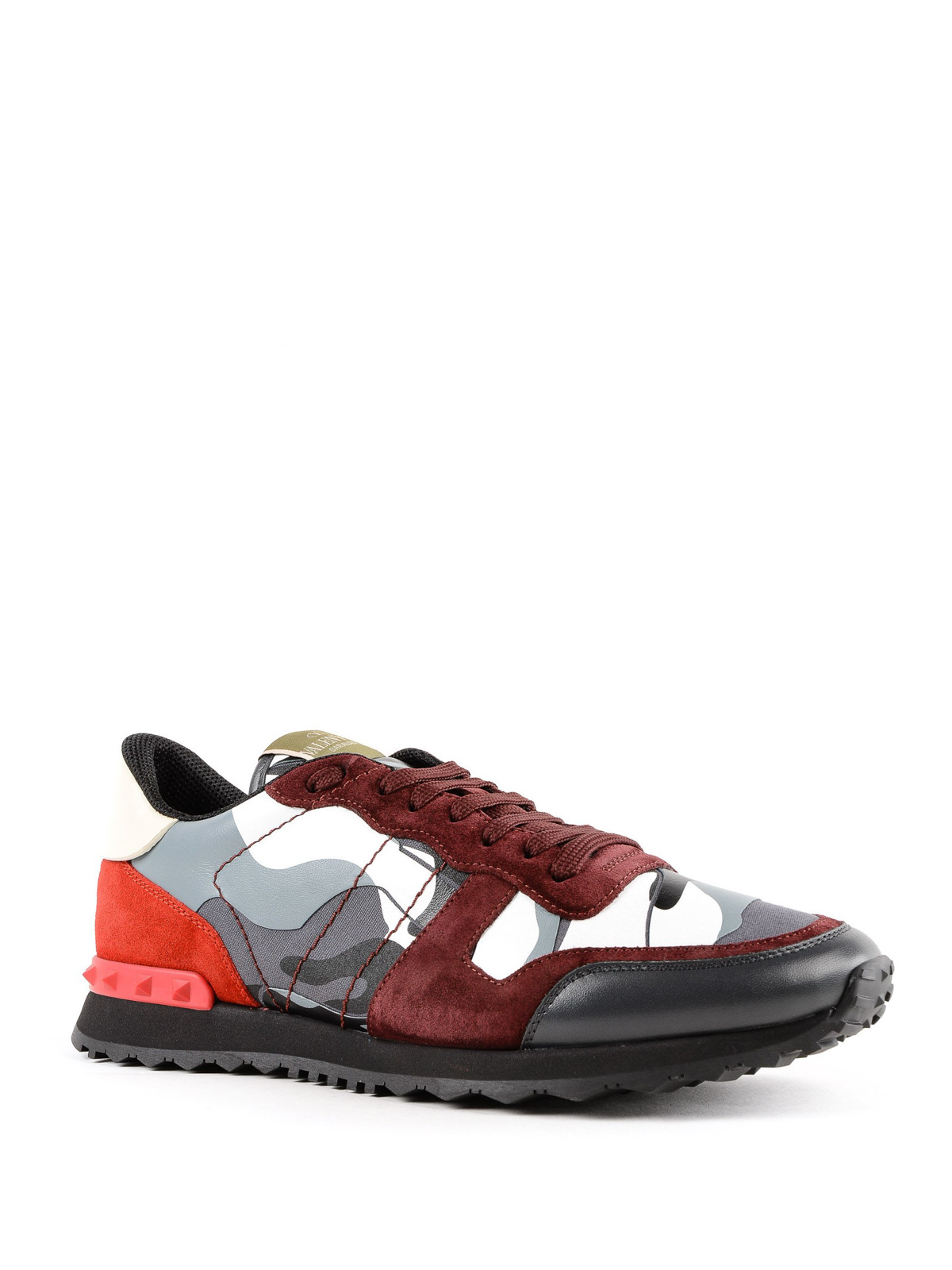 valentino rockrunner burgundy