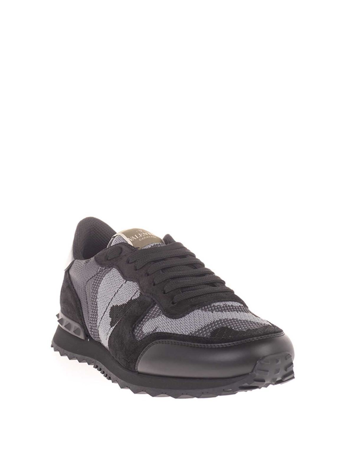 Trainers Valentino Garavani - Rockrunner camouflage sneakers -  UY2S0723QRK52V
