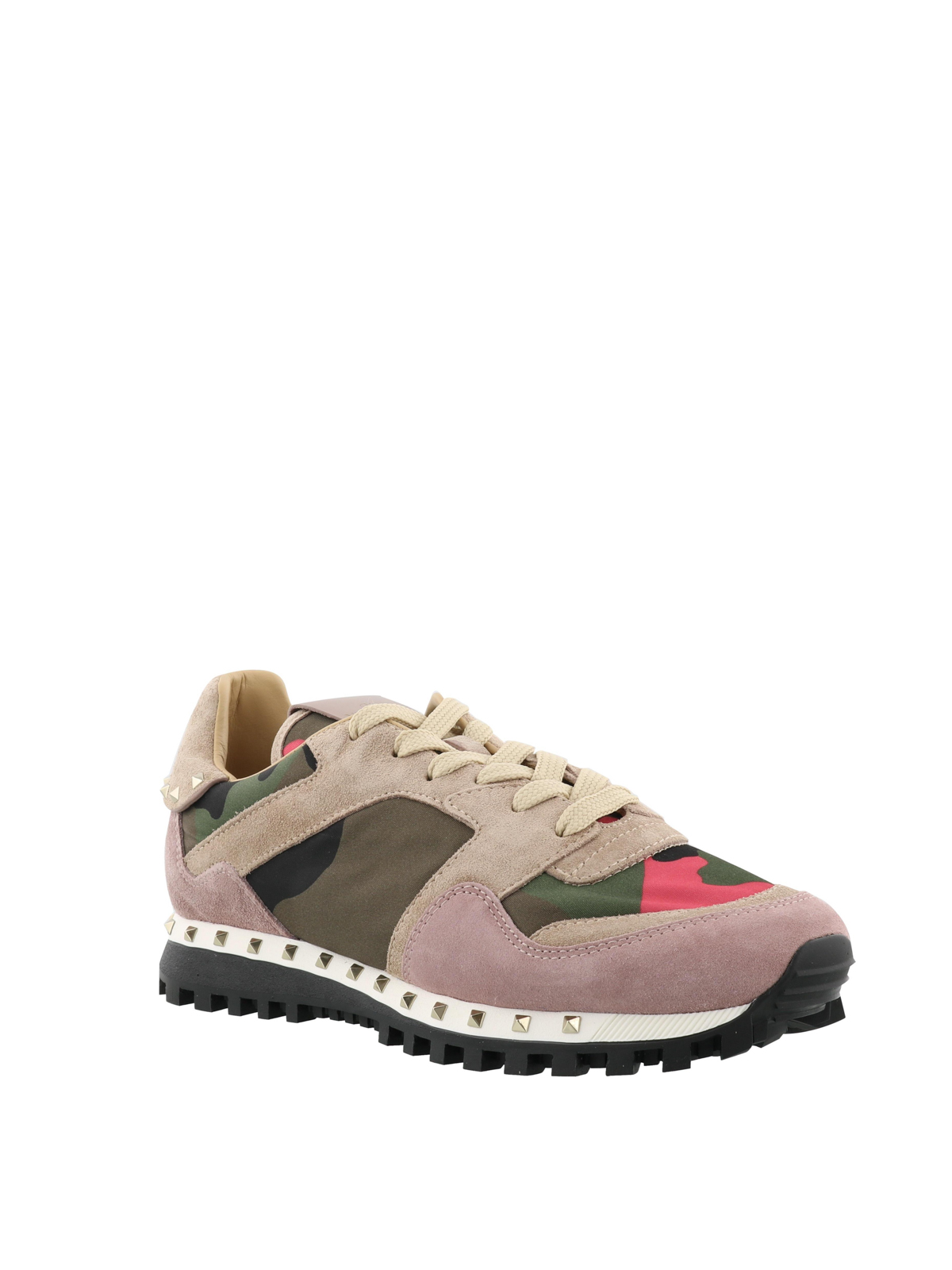 valentino nylon runner trainers