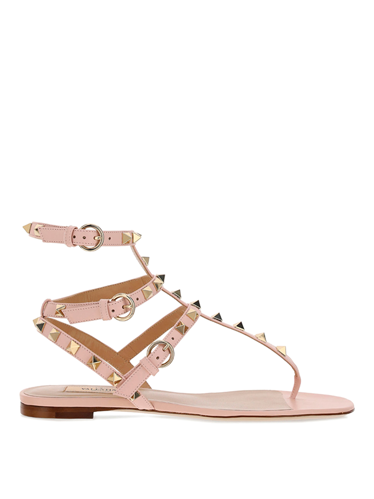 rockstud thong sandal
