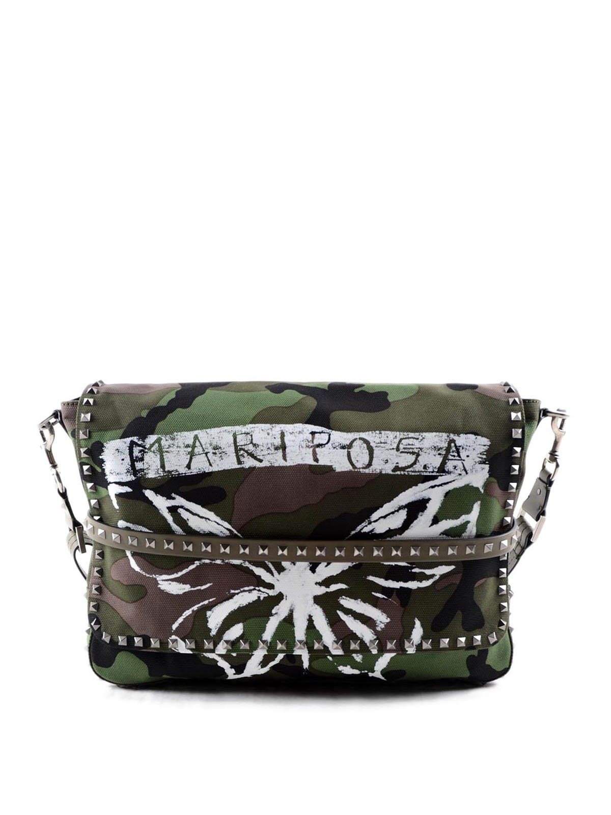 valentino camo messenger bag