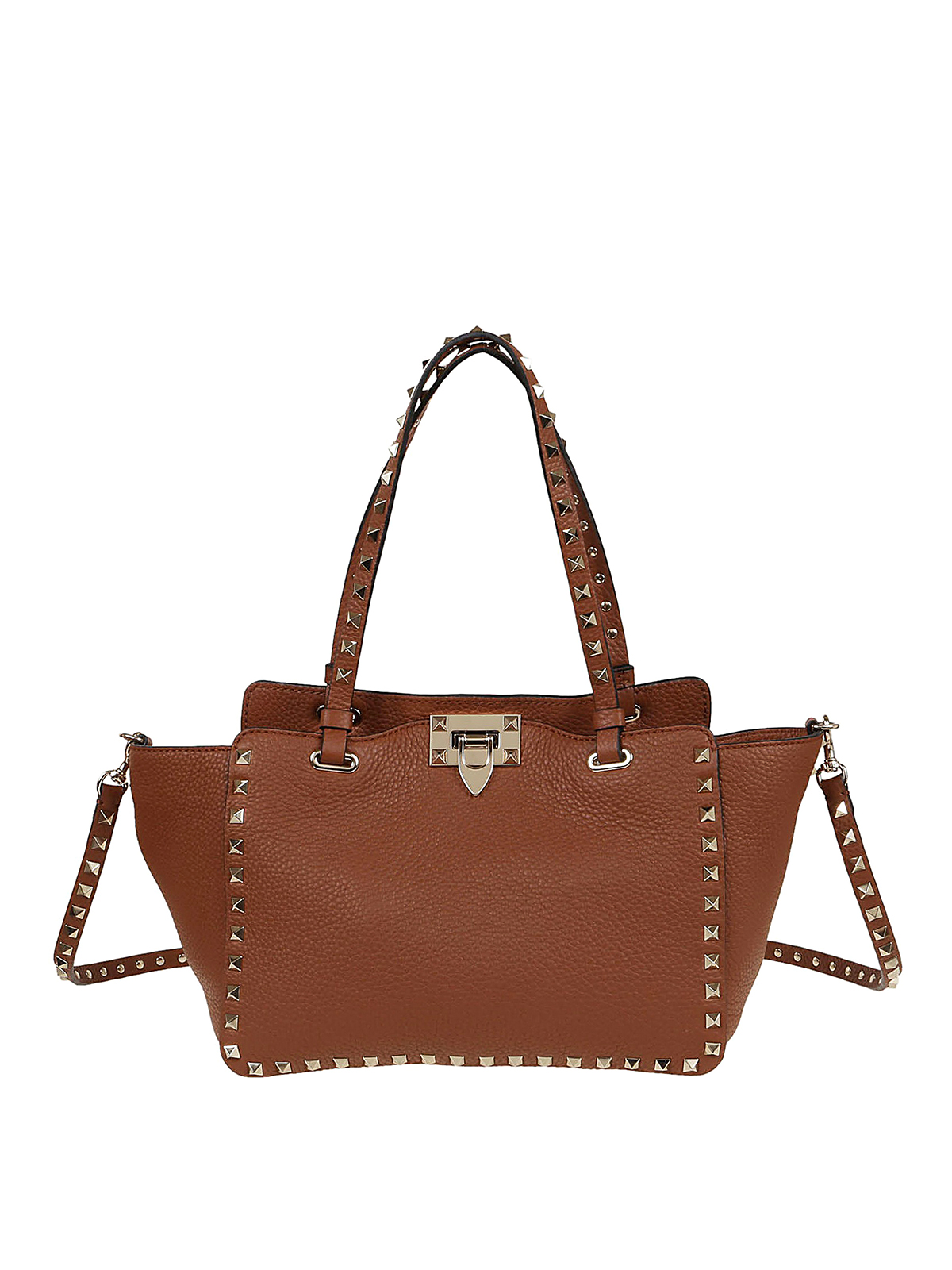 valentino garavani rockstud small tote bag