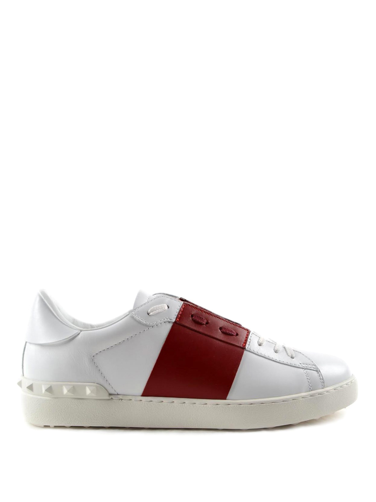 Trainers Valentino Garavani - Open leather sneakers - MY2S0830BLU349