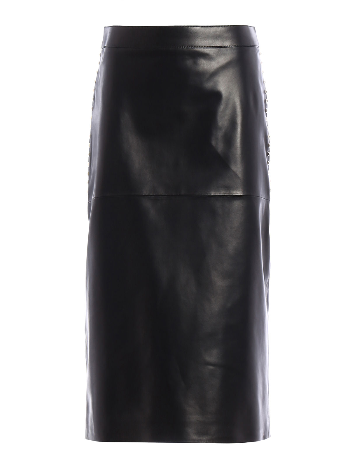 Leather skirts Valentino - 13.Rockstud Untitled leather skirt ...