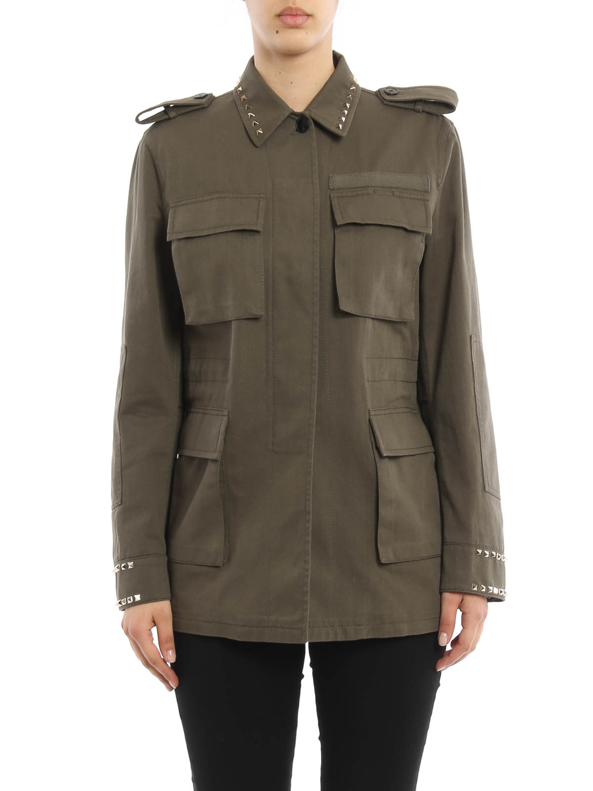 valentino khaki jacket