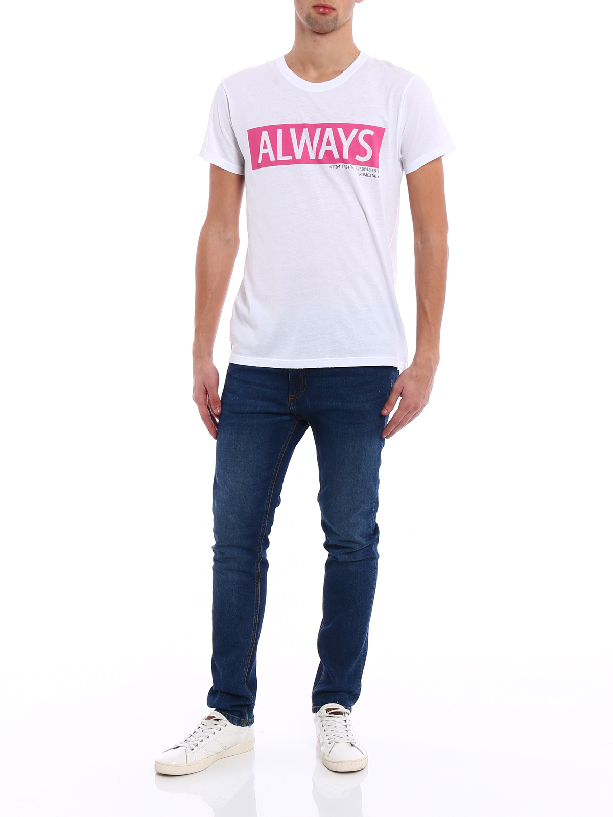 Tシャツ Valentino - Tシャツ - Always - PV3MG10F46M0BO | iKRIX.com