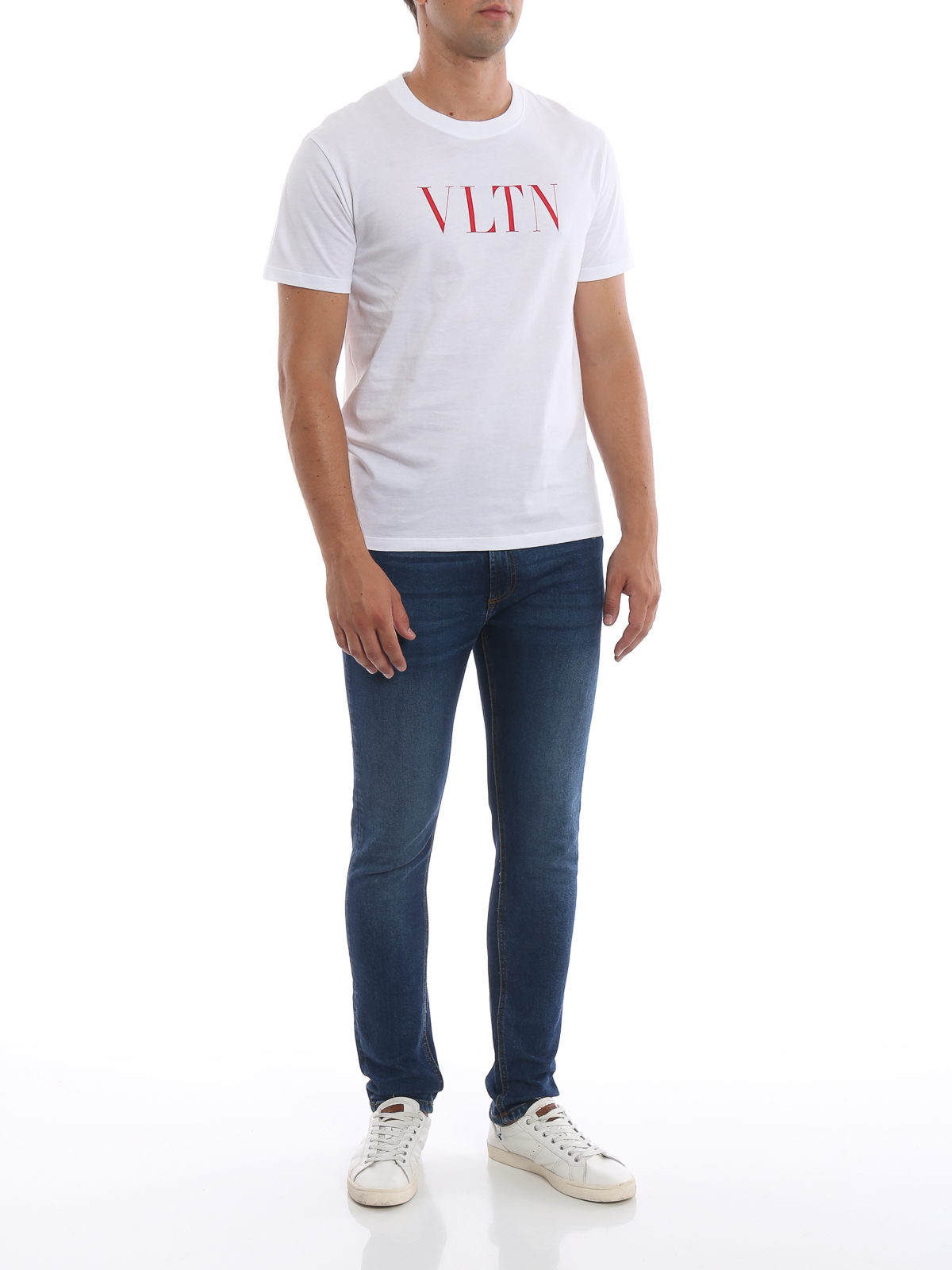 vltn red t shirt