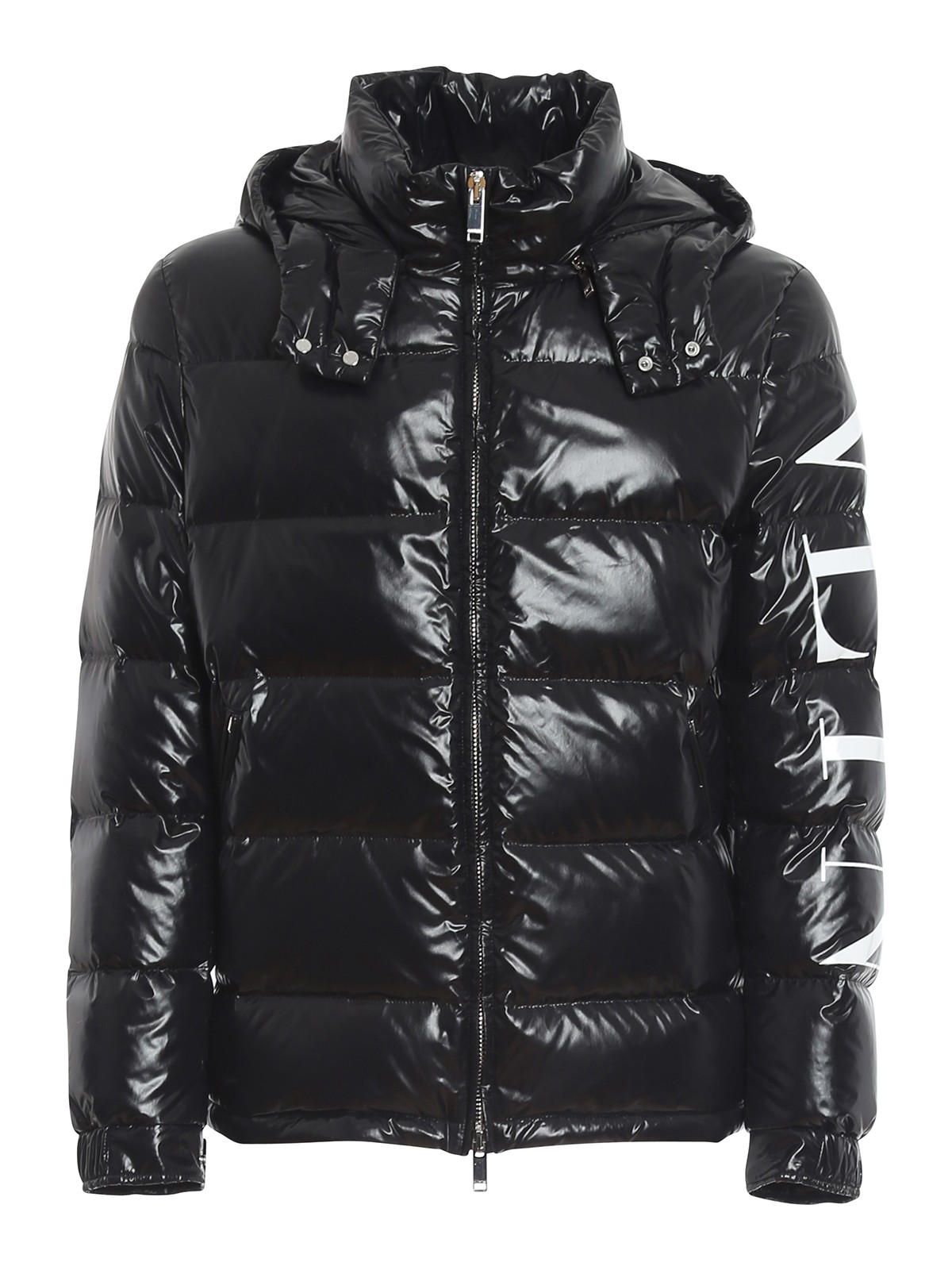 Valentino - VLTN hooded puffer jacket - padded jackets - UV0CNA316SM0NI