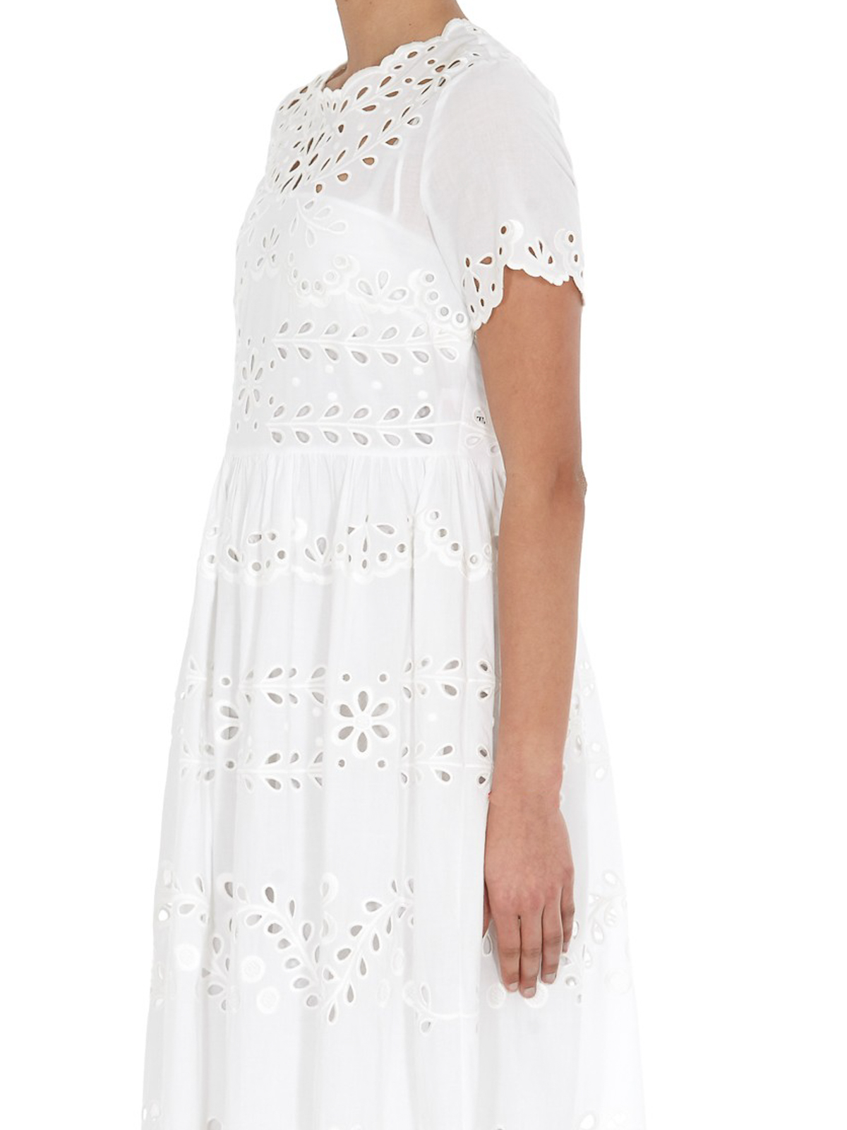 red valentino broderie anglaise dress