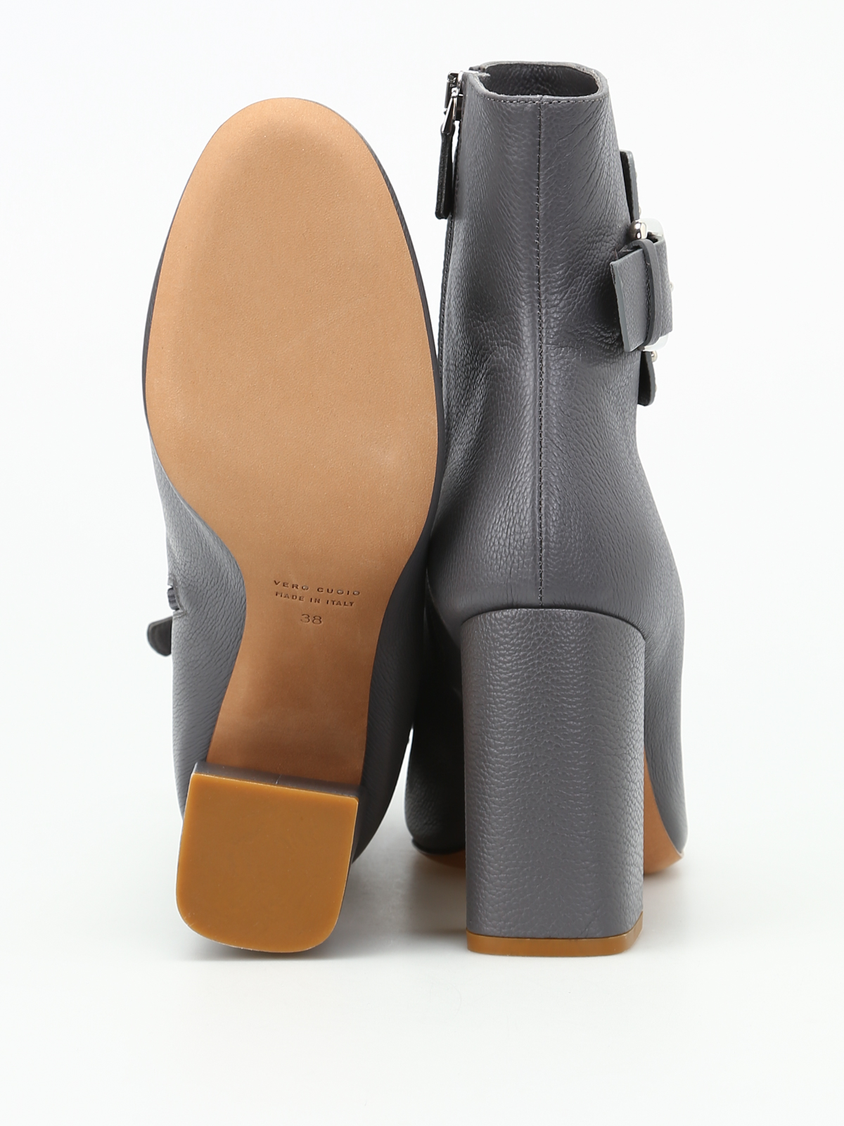 valentino red booties