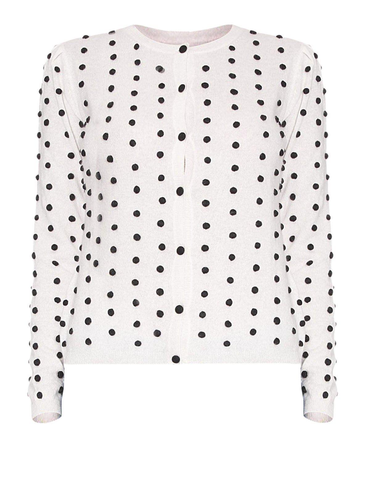 polka dot cardigans