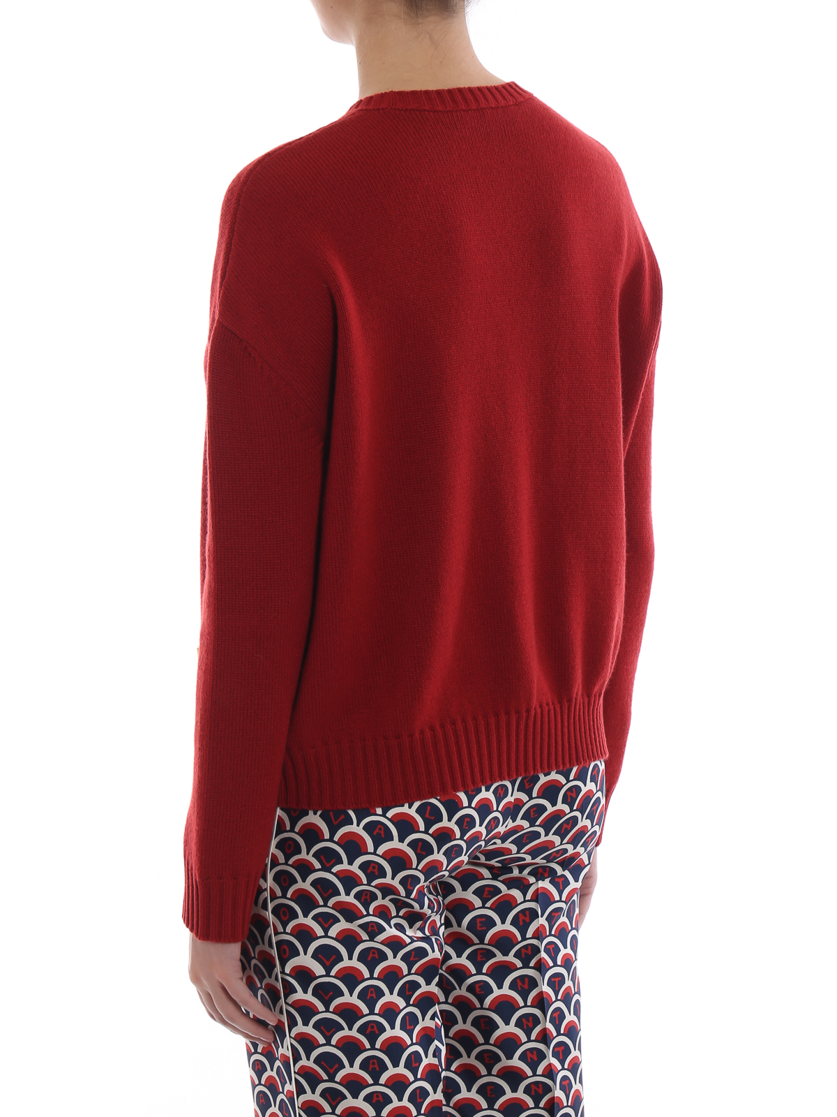 valentino red sweater