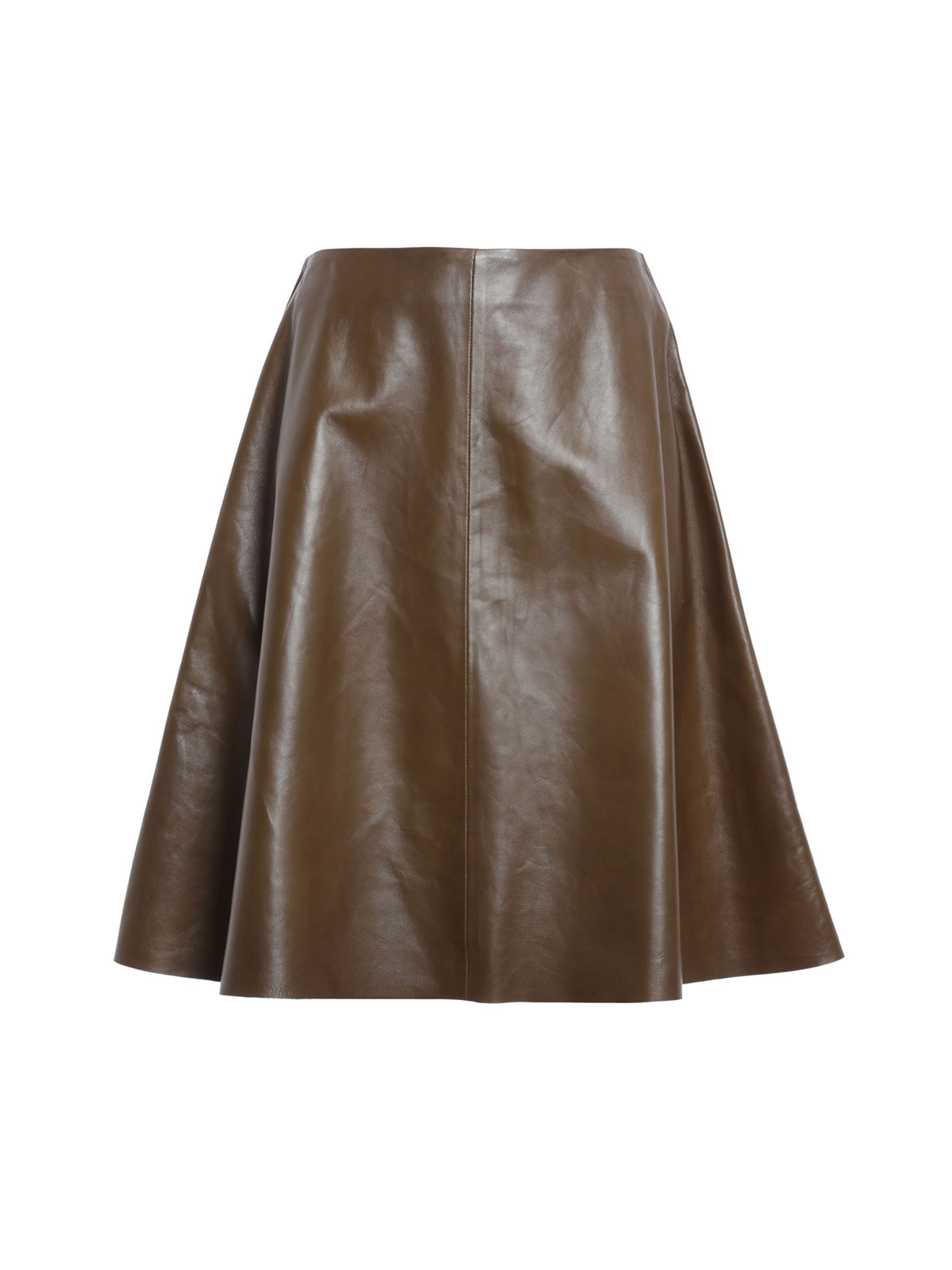 Leather skirts Valentino Red - Leather skirt - JR3NI00F365 | iKRIX.com