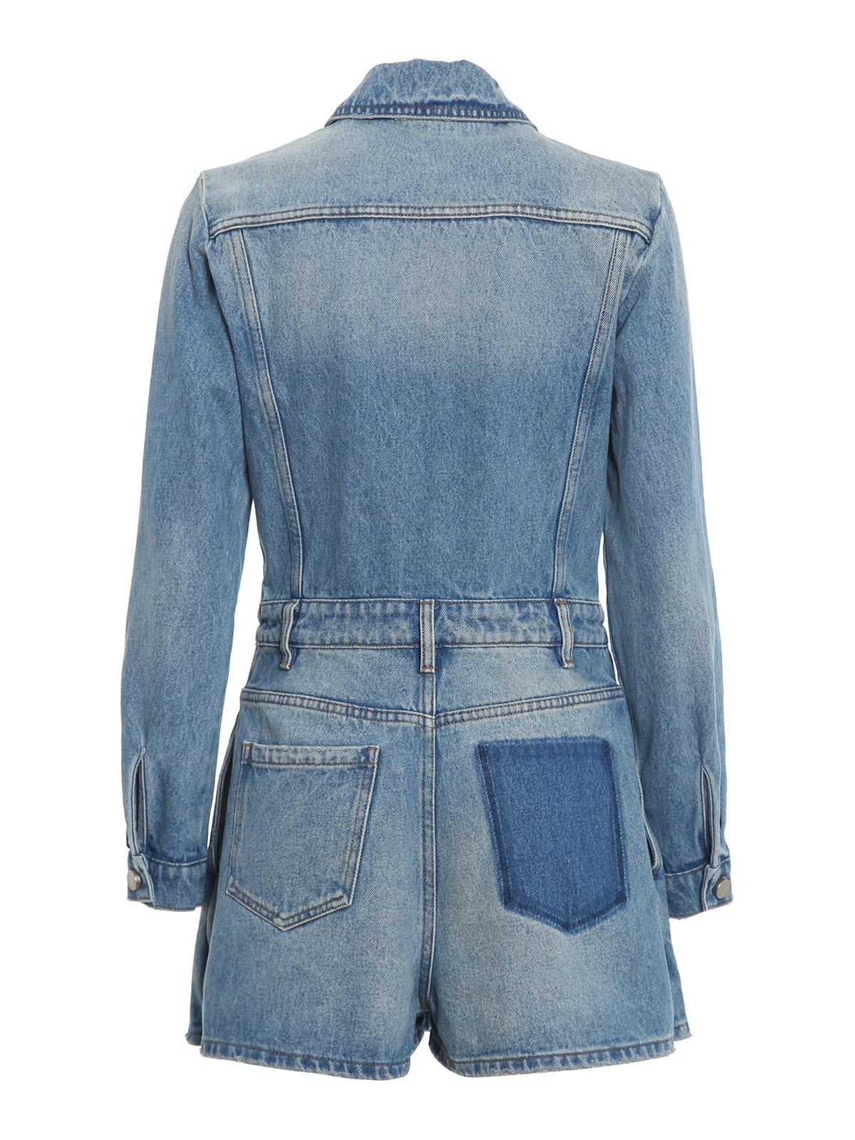 Jumpsuits Valentino Red Short denim jumpsuit VR3DA00S5NL558