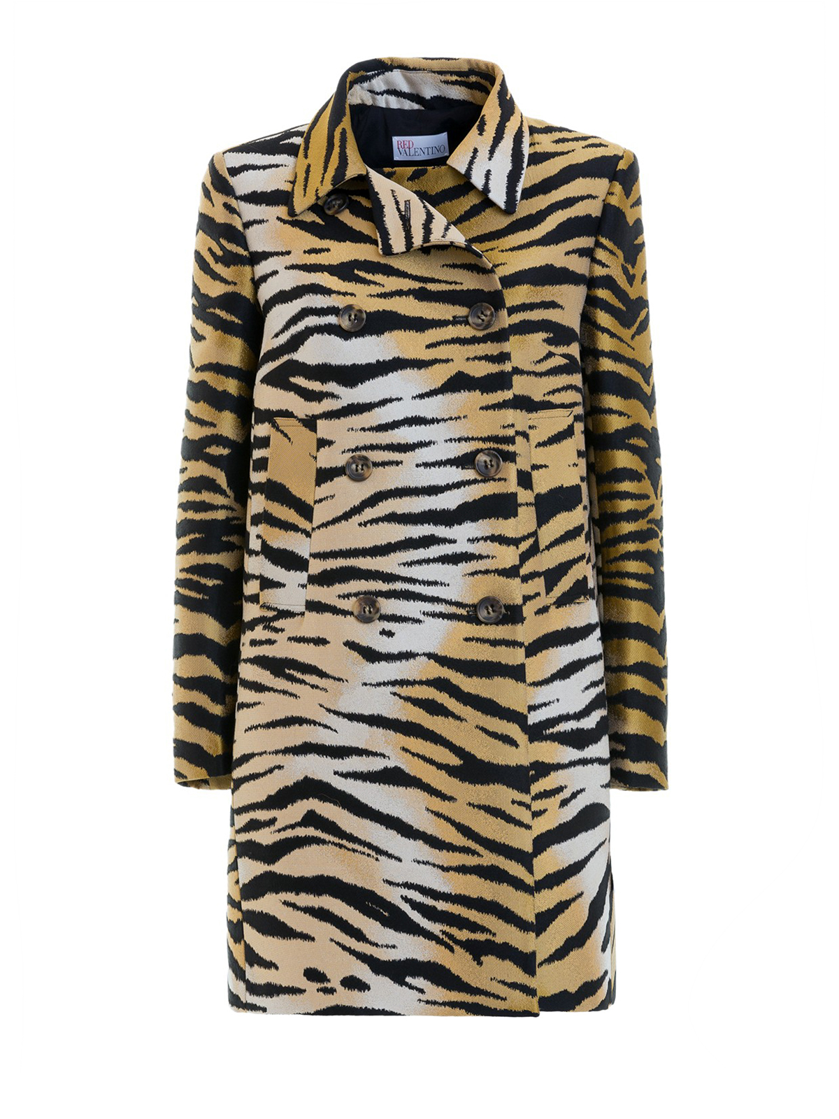 red cheetah print jacket