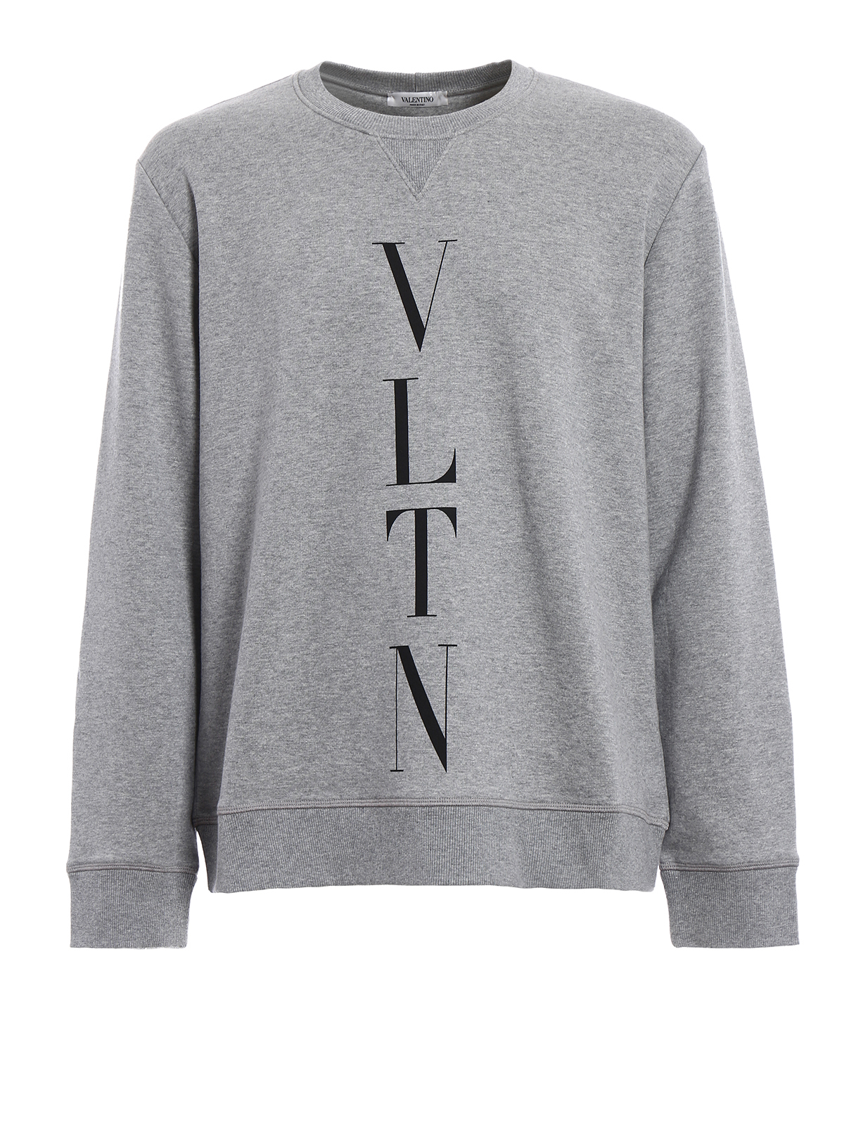 Sweatshirts & Sweaters Valentino - VLTN jersey grey sweatshirt PV0MF09N3TV080