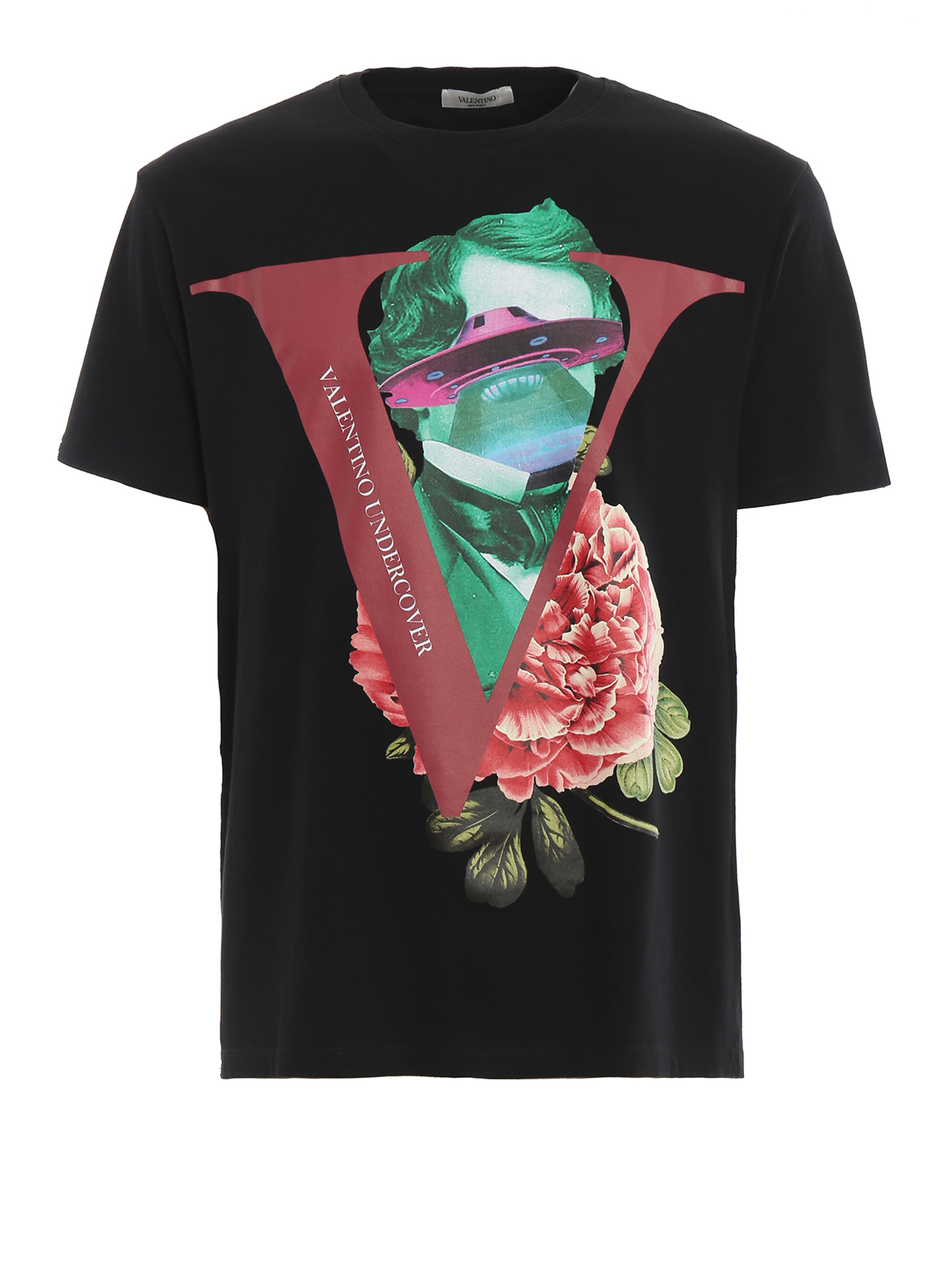Valentino - Valentino Undercover V rose T-shirt - t-shirts - SV0MG04A5RBAR9