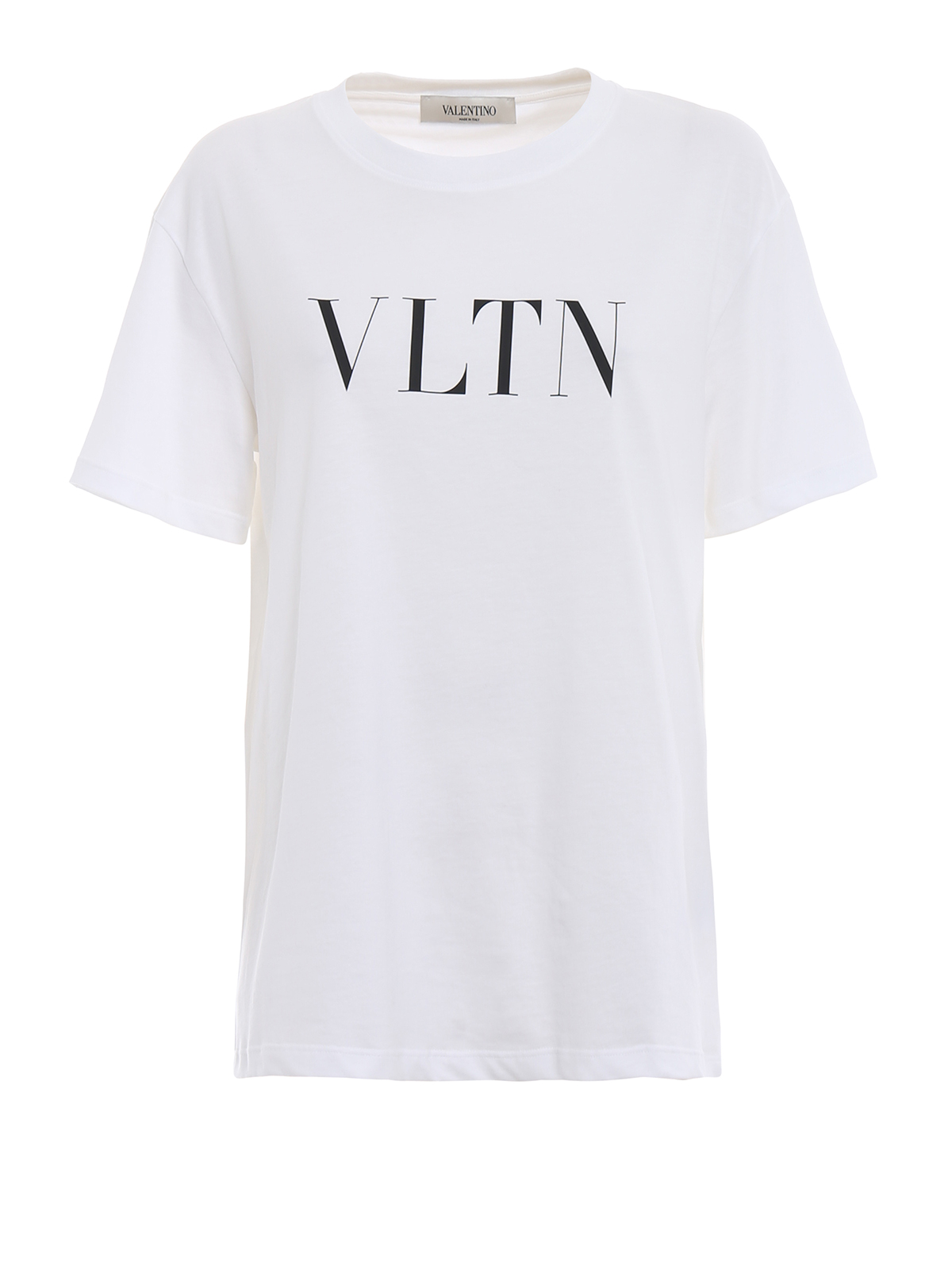 T-shirts Valentino - VLTN white cotton Tee - RB3MG07D3V6A01 | iKRIX.com