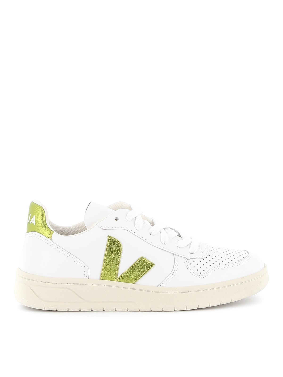 Trainers Veja - V-10 extra yellow laminated V sneakers - VX021932