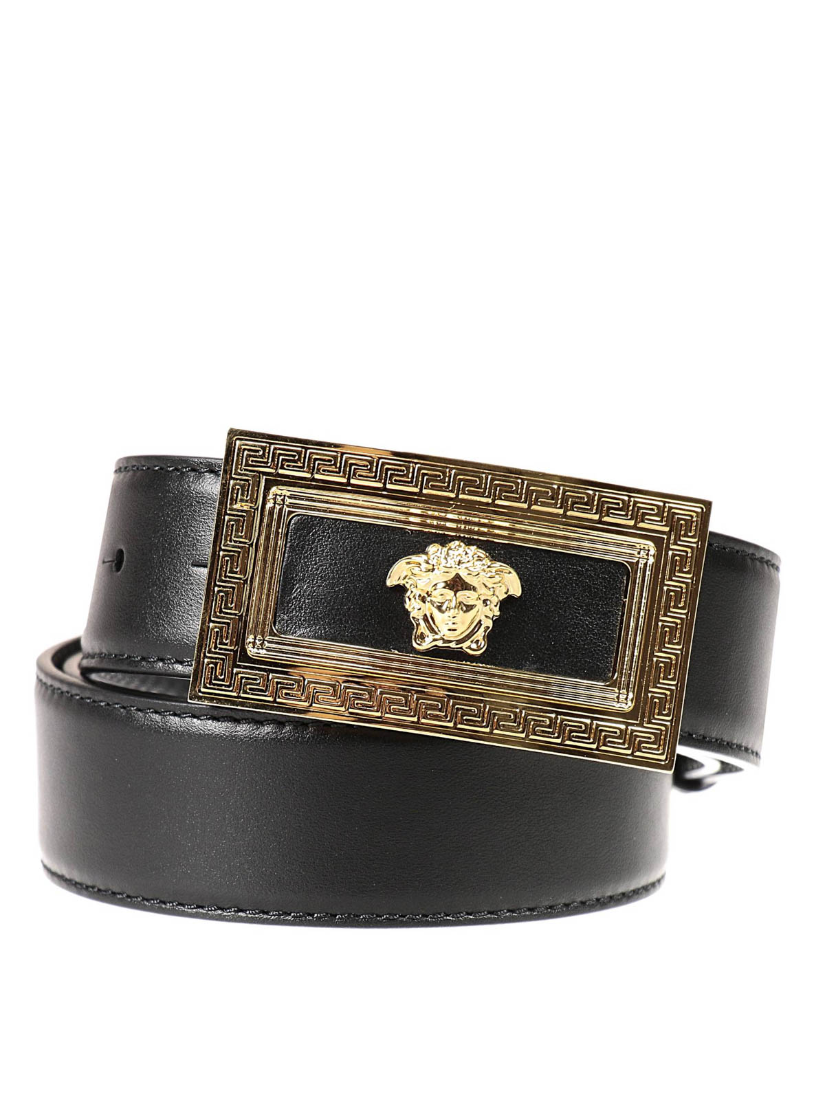 Belts Versace - Medusa rectangular buckle belt - DCU5587DVTP1 | iKRIX.com