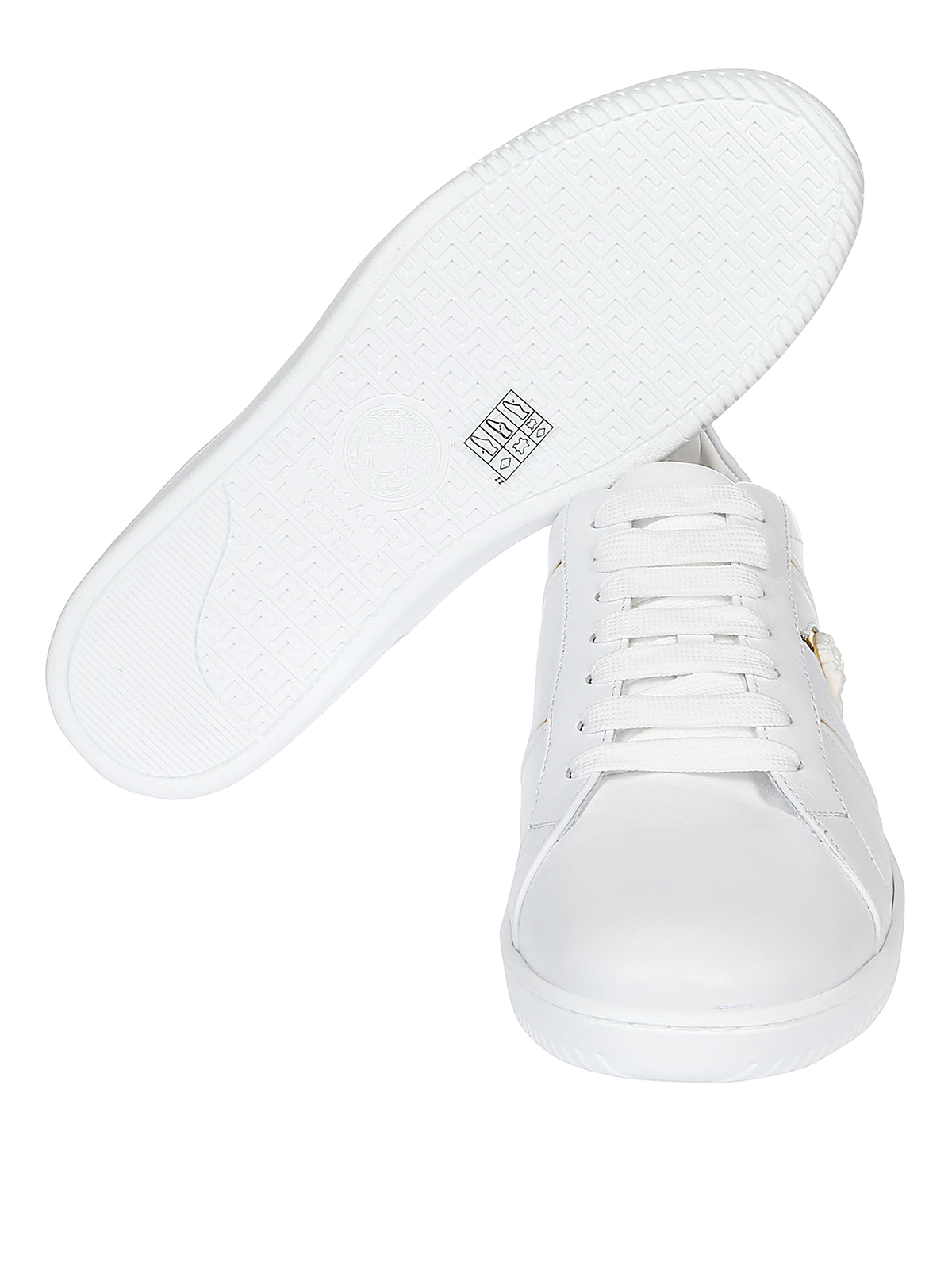 low top martin leather sneakers